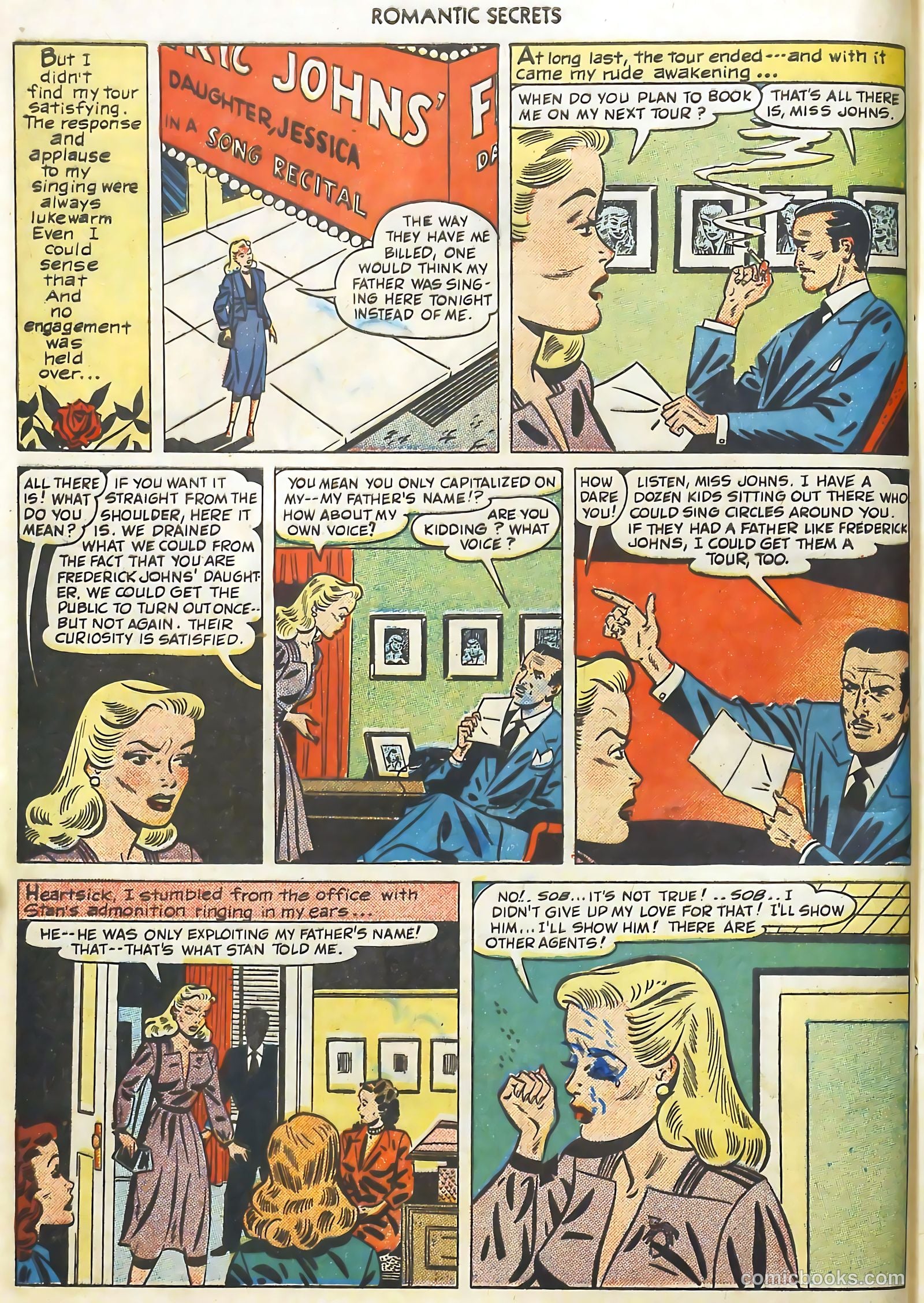 Romantic Secrets #11 (1950) — page 47 of 48