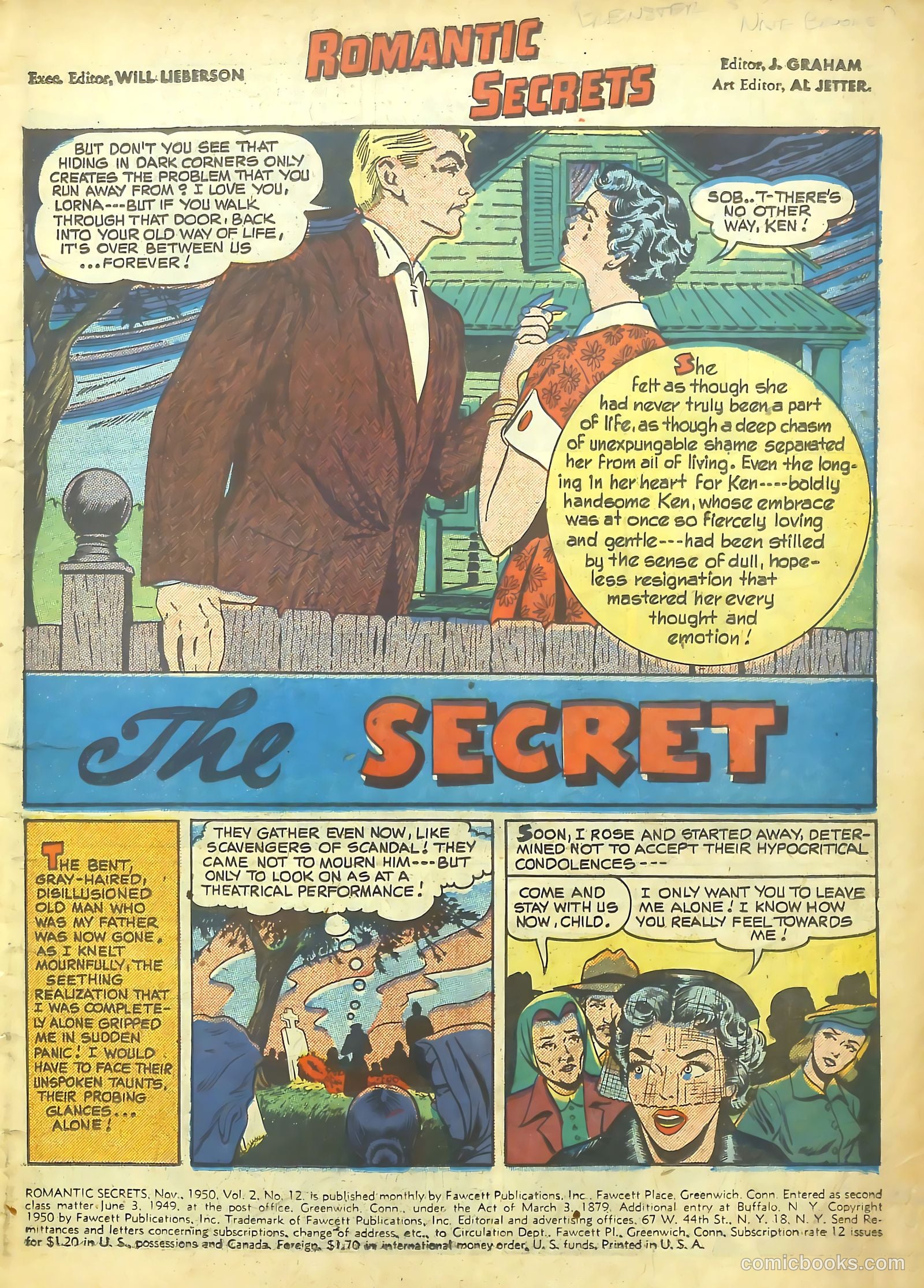 Romantic Secrets #12 (1950) — page 4 of 37