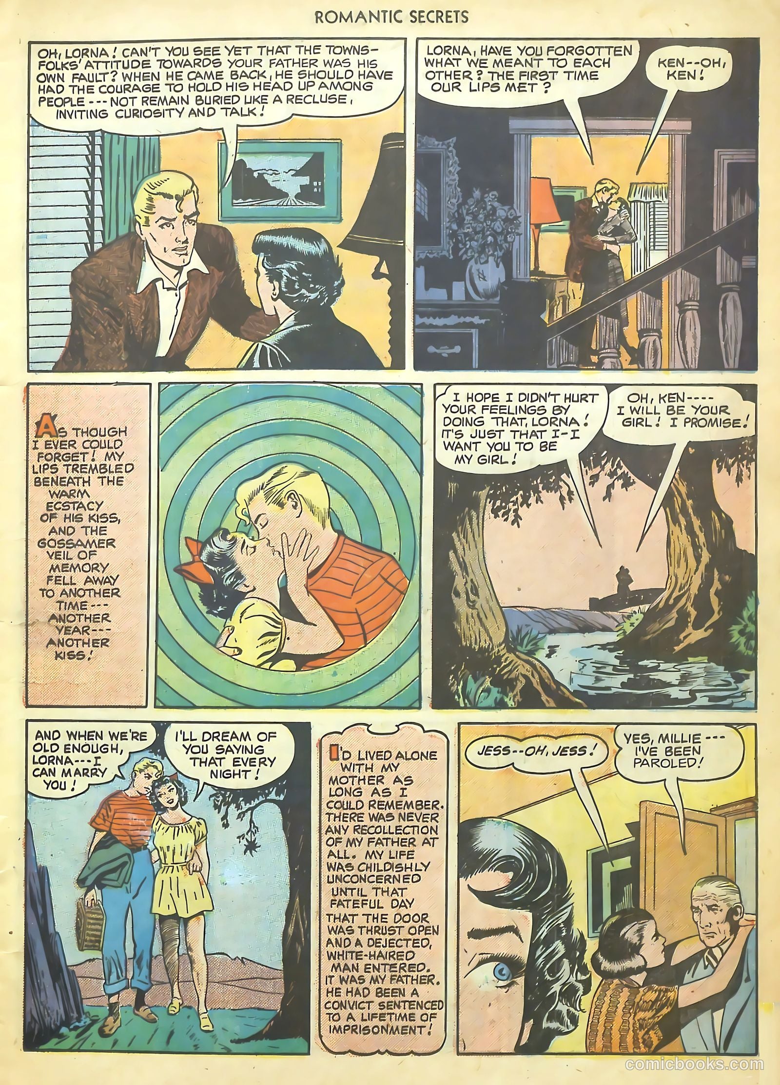 Romantic Secrets #12 (1950) — page 6 of 37
