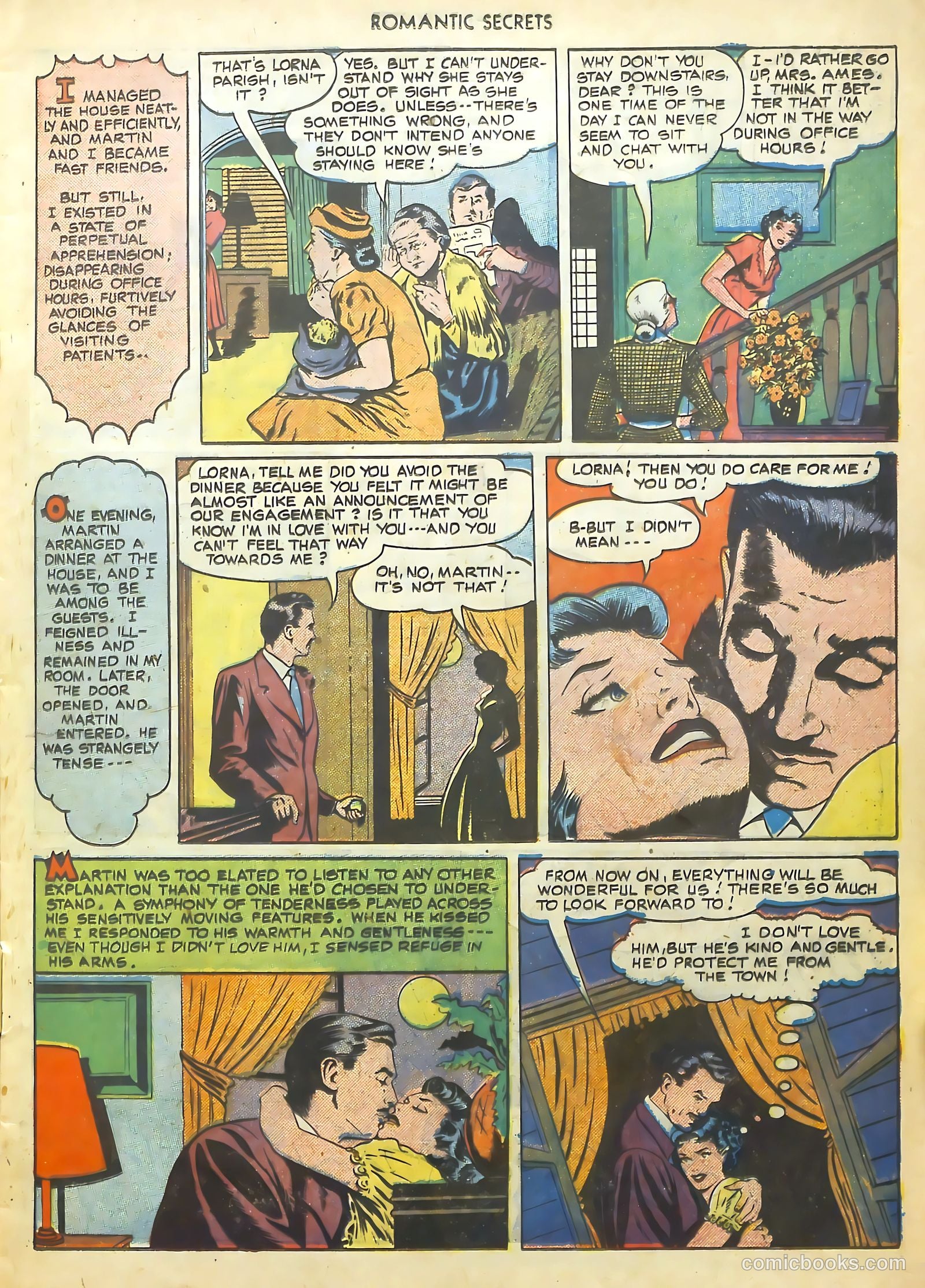 Romantic Secrets #12 (1950) — page 10 of 37