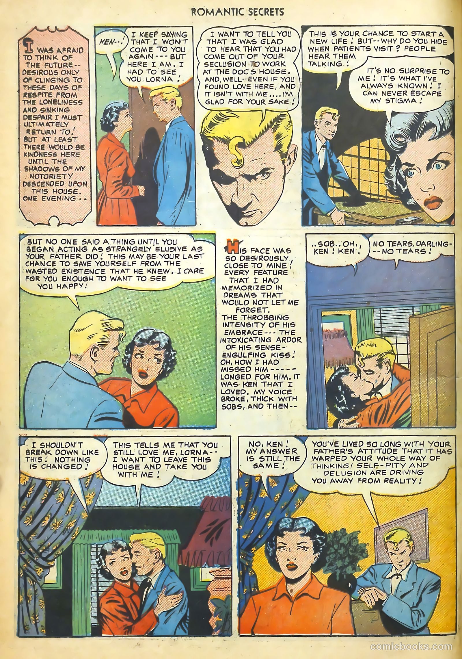 Romantic Secrets #12 (1950) — page 11 of 37