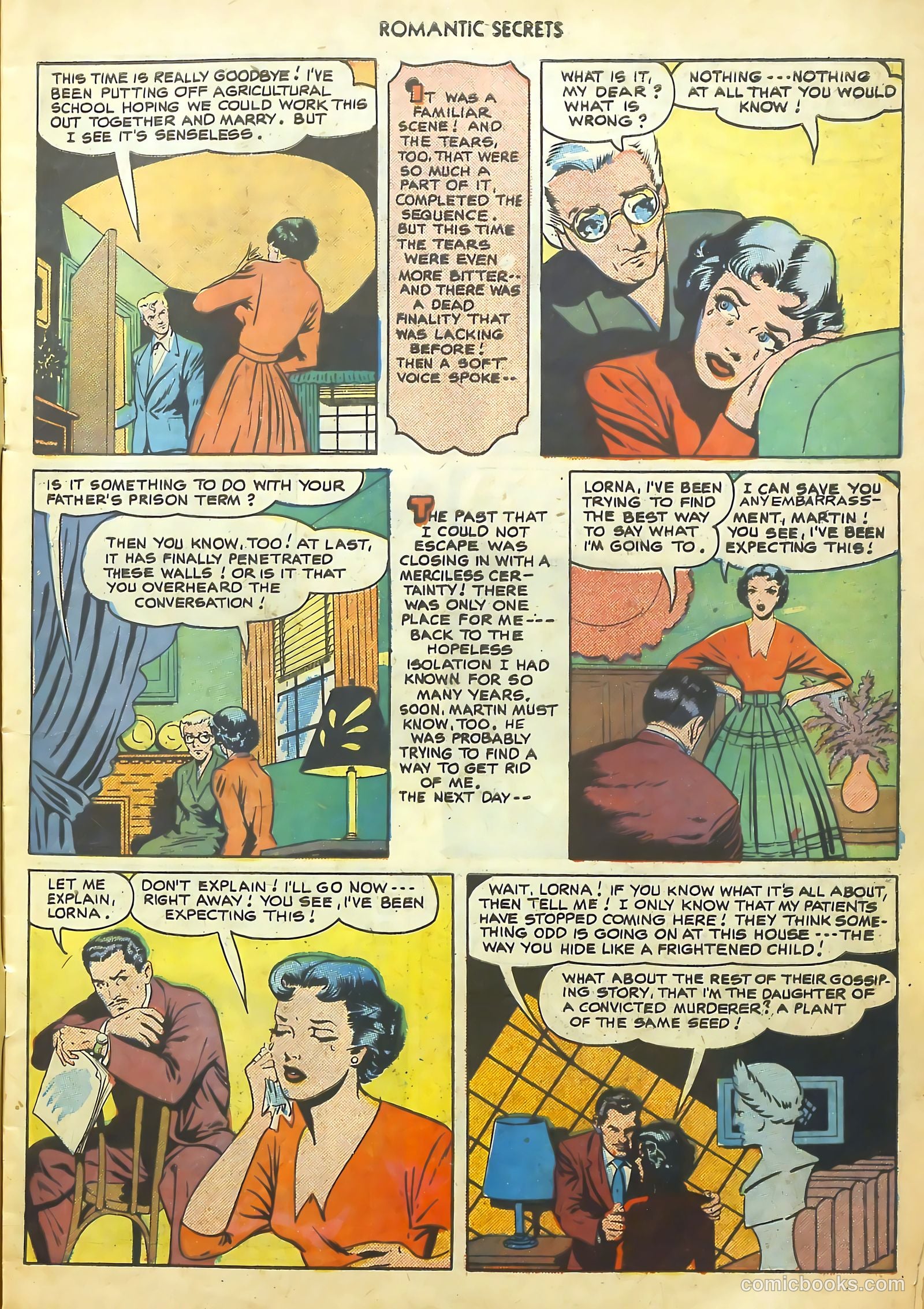 Romantic Secrets #12 (1950) — page 12 of 37