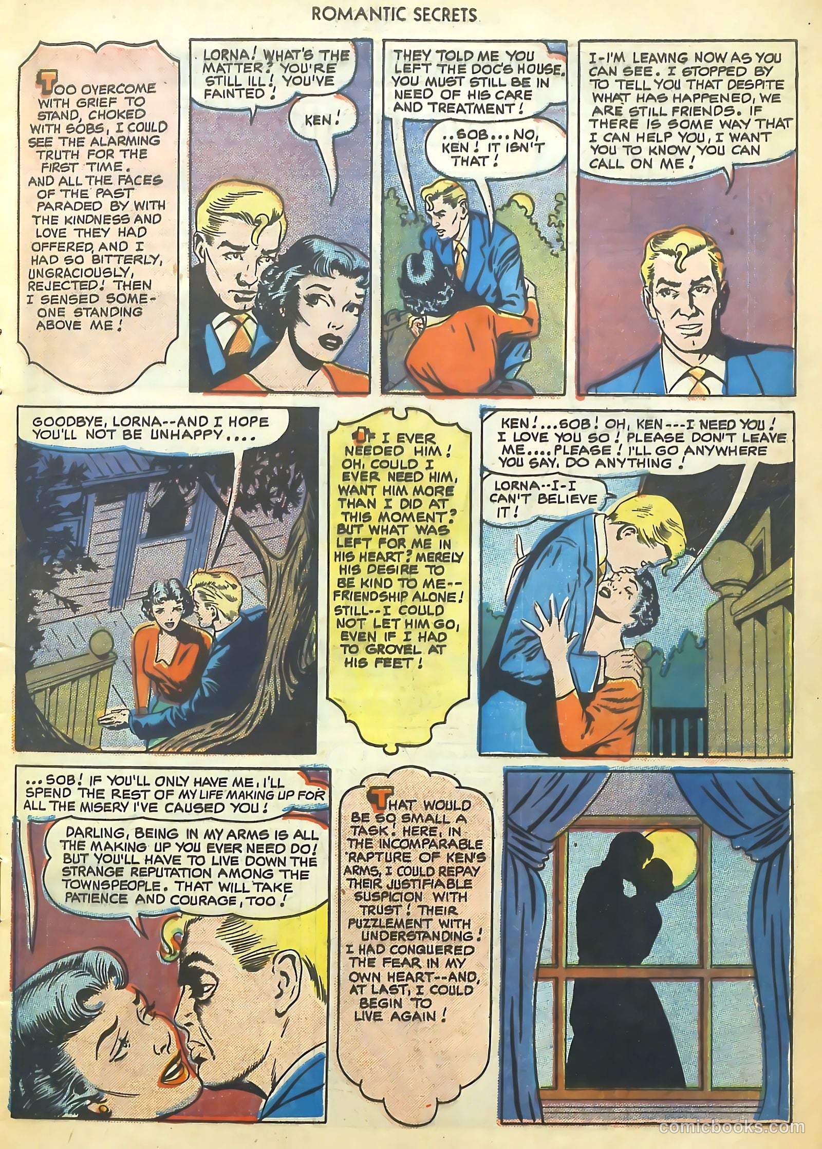 Romantic Secrets #12 (1950) — page 14 of 37