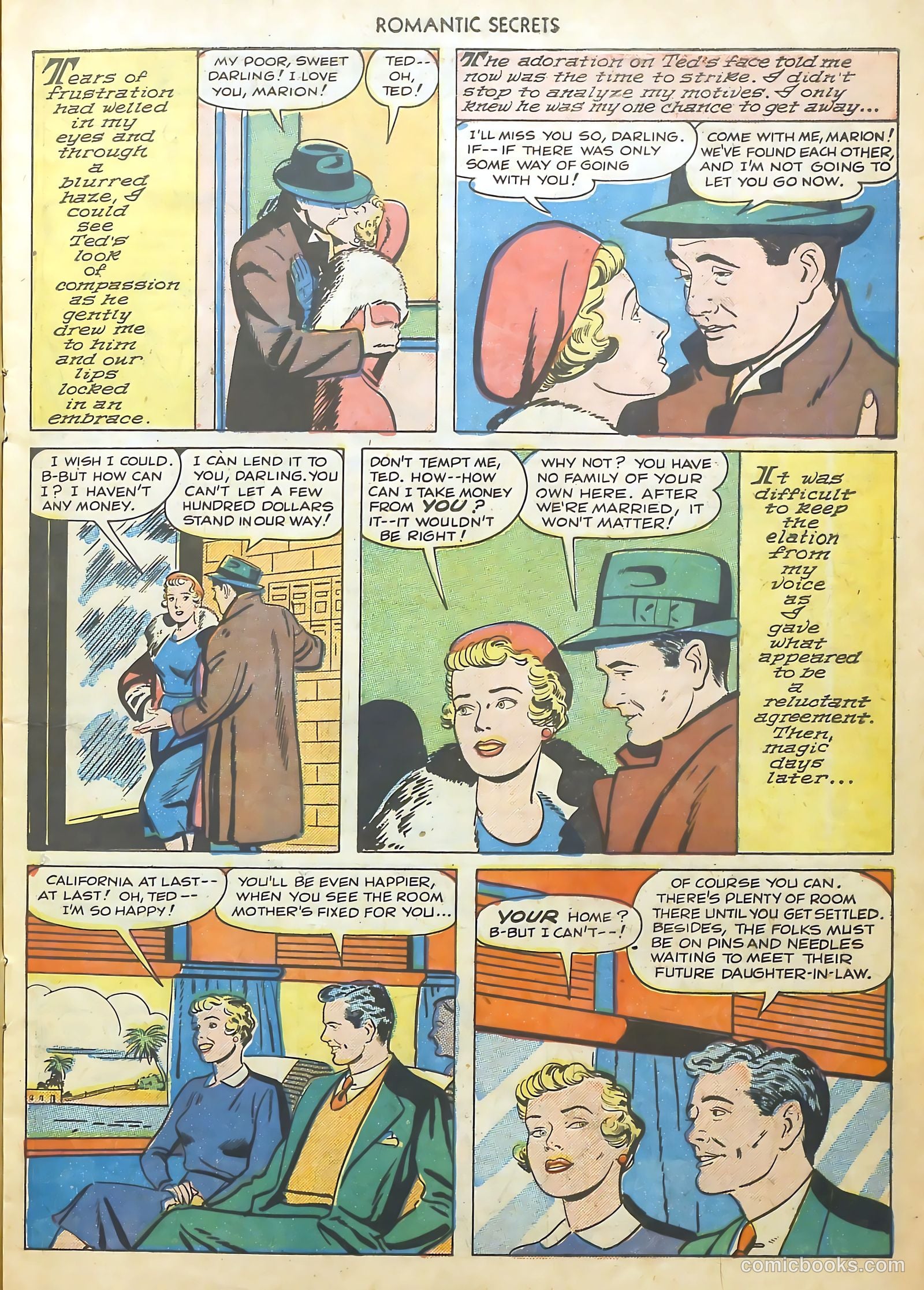 Romantic Secrets #12 (1950) — page 16 of 37