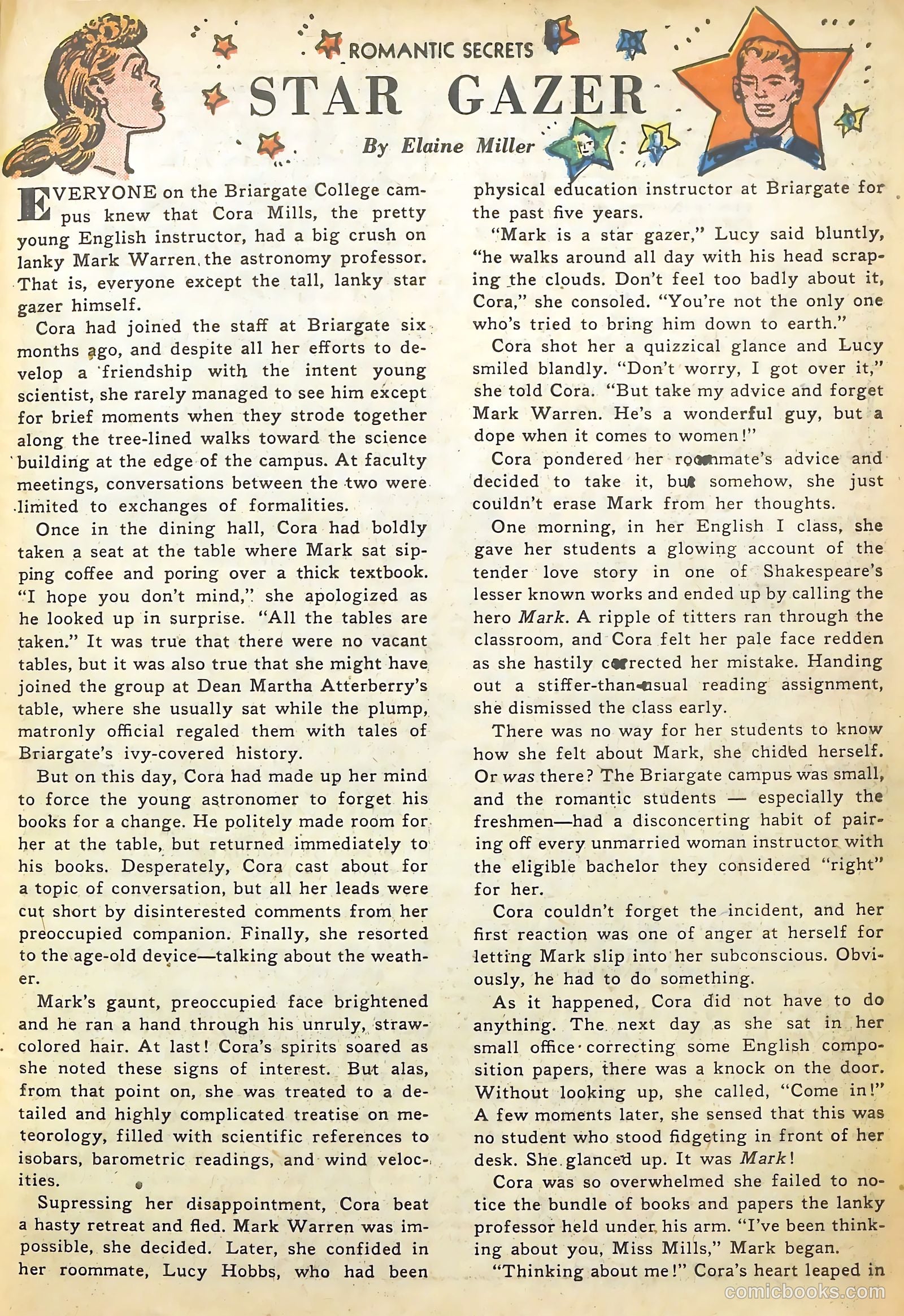 Romantic Secrets #12 (1950) — page 22 of 37