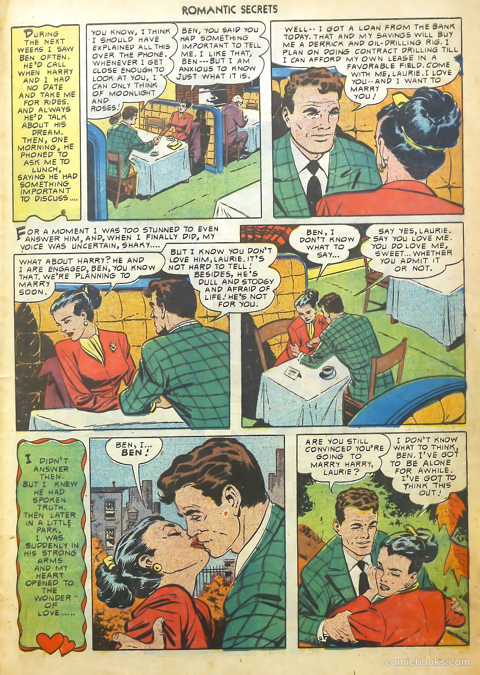 Romantic Secrets #12 (1950) — page 26 of 37