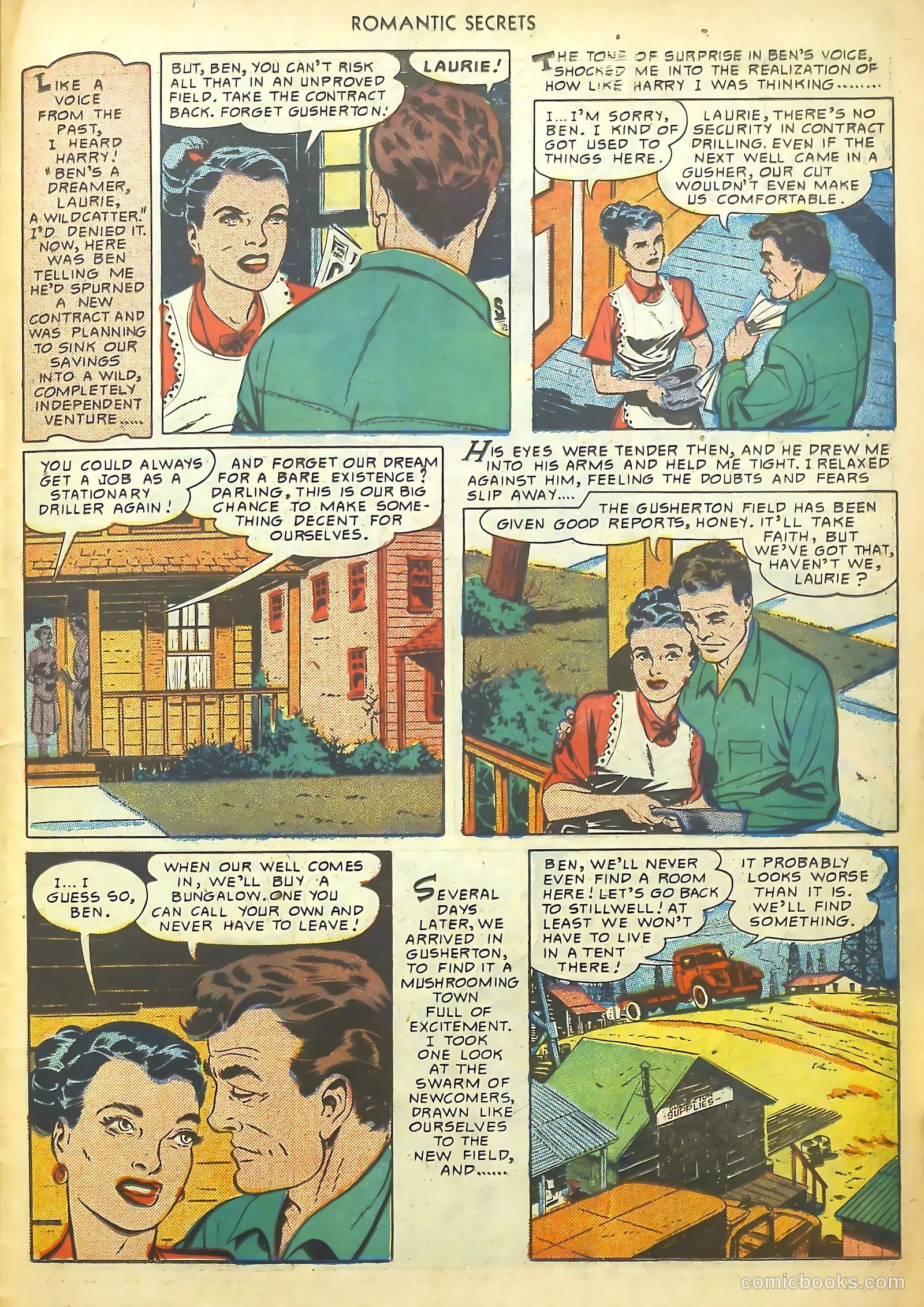 Romantic Secrets #12 (1950) — page 28 of 37