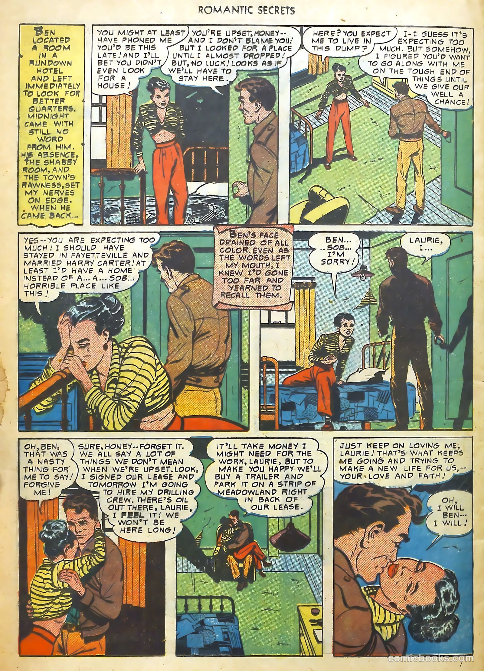 Romantic Secrets #12 (1950) — page 29 of 37