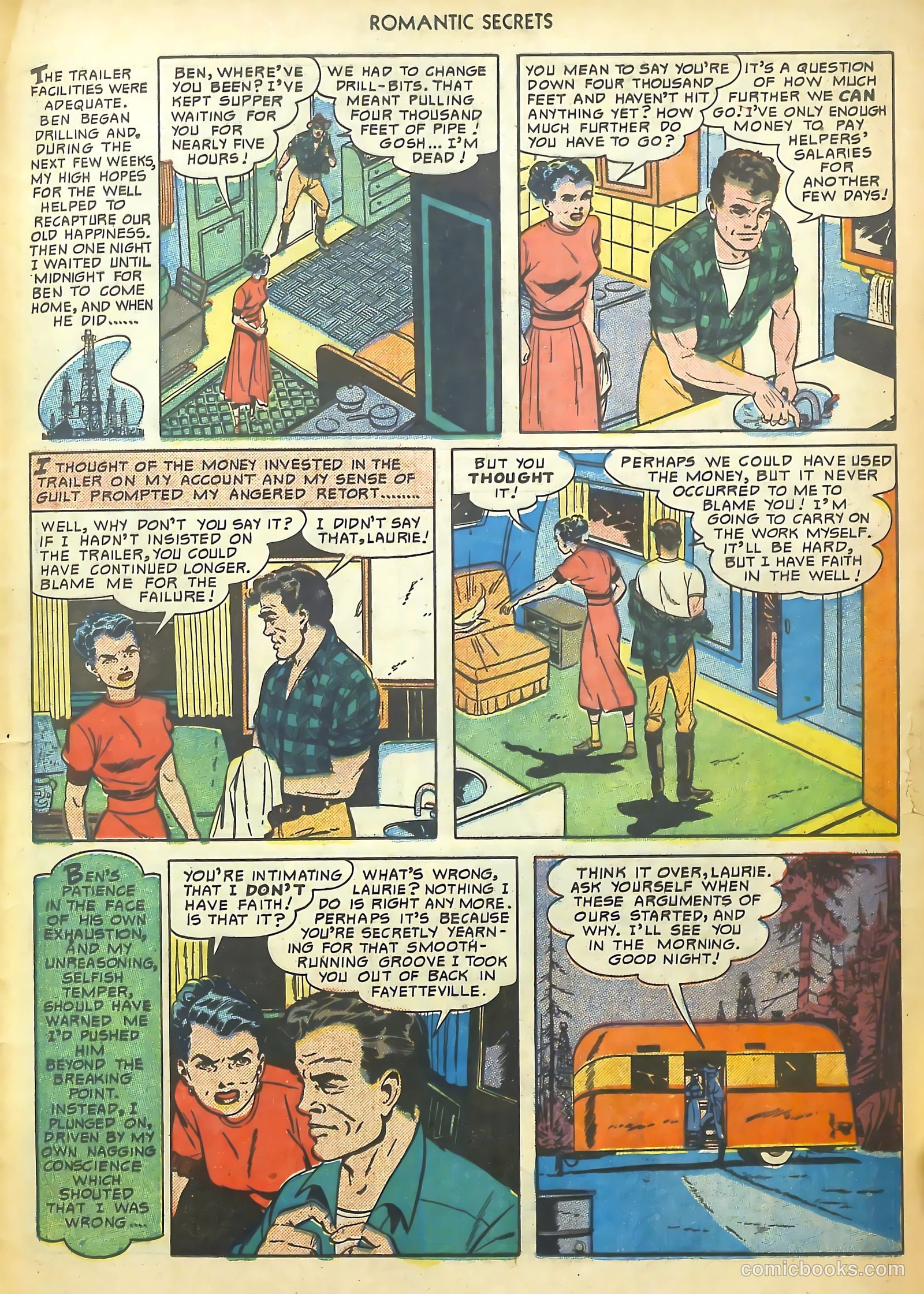 Romantic Secrets #12 (1950) — page 30 of 37