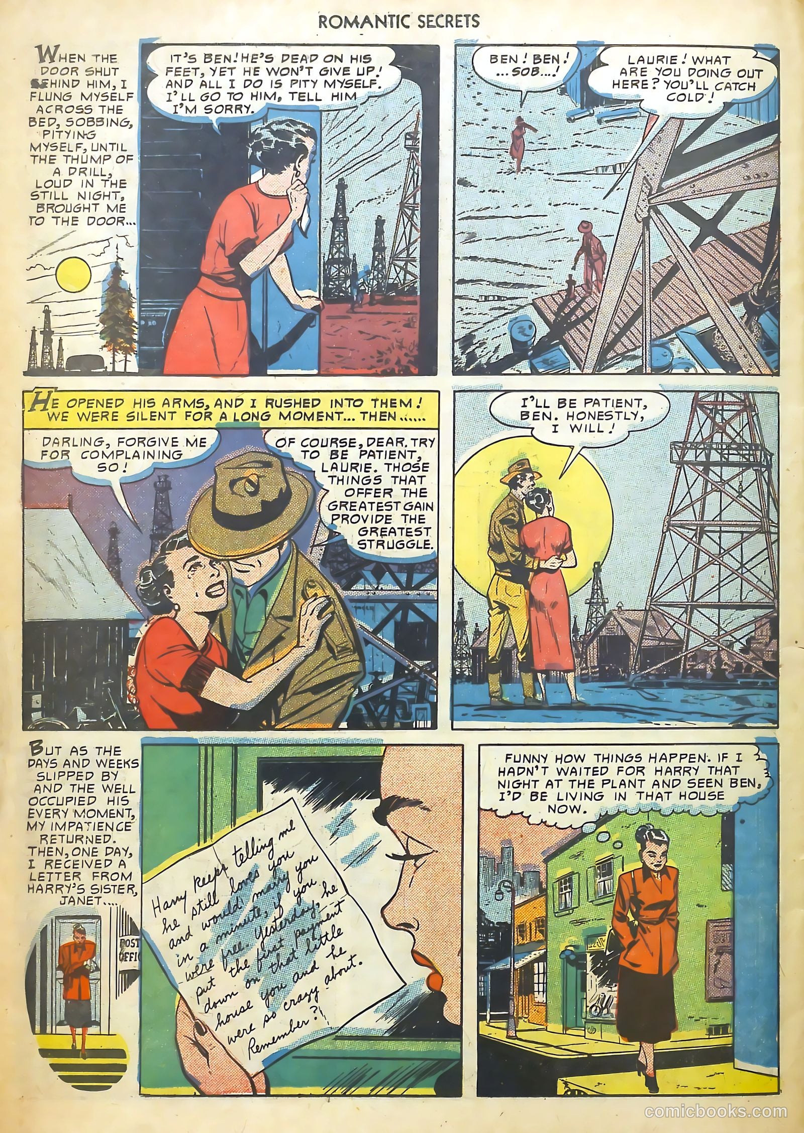 Romantic Secrets #12 (1950) — page 31 of 37