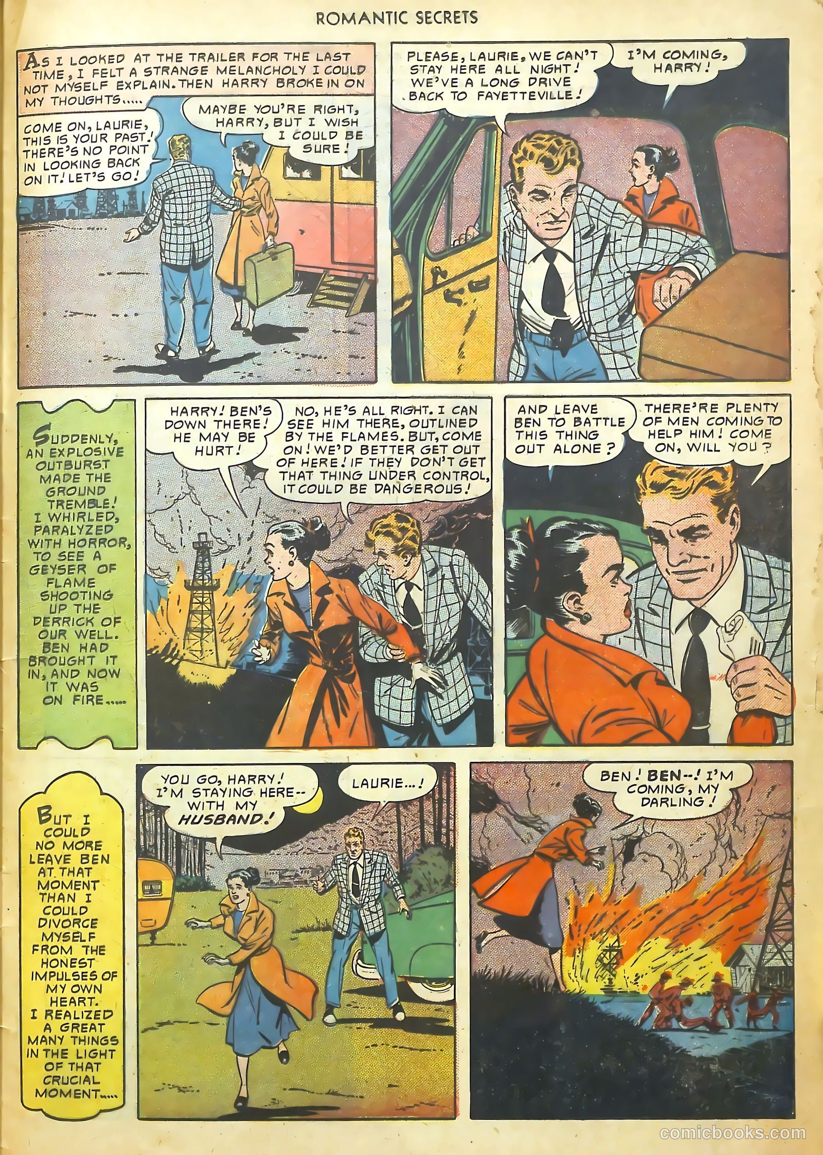 Romantic Secrets #12 (1950) — page 34 of 37