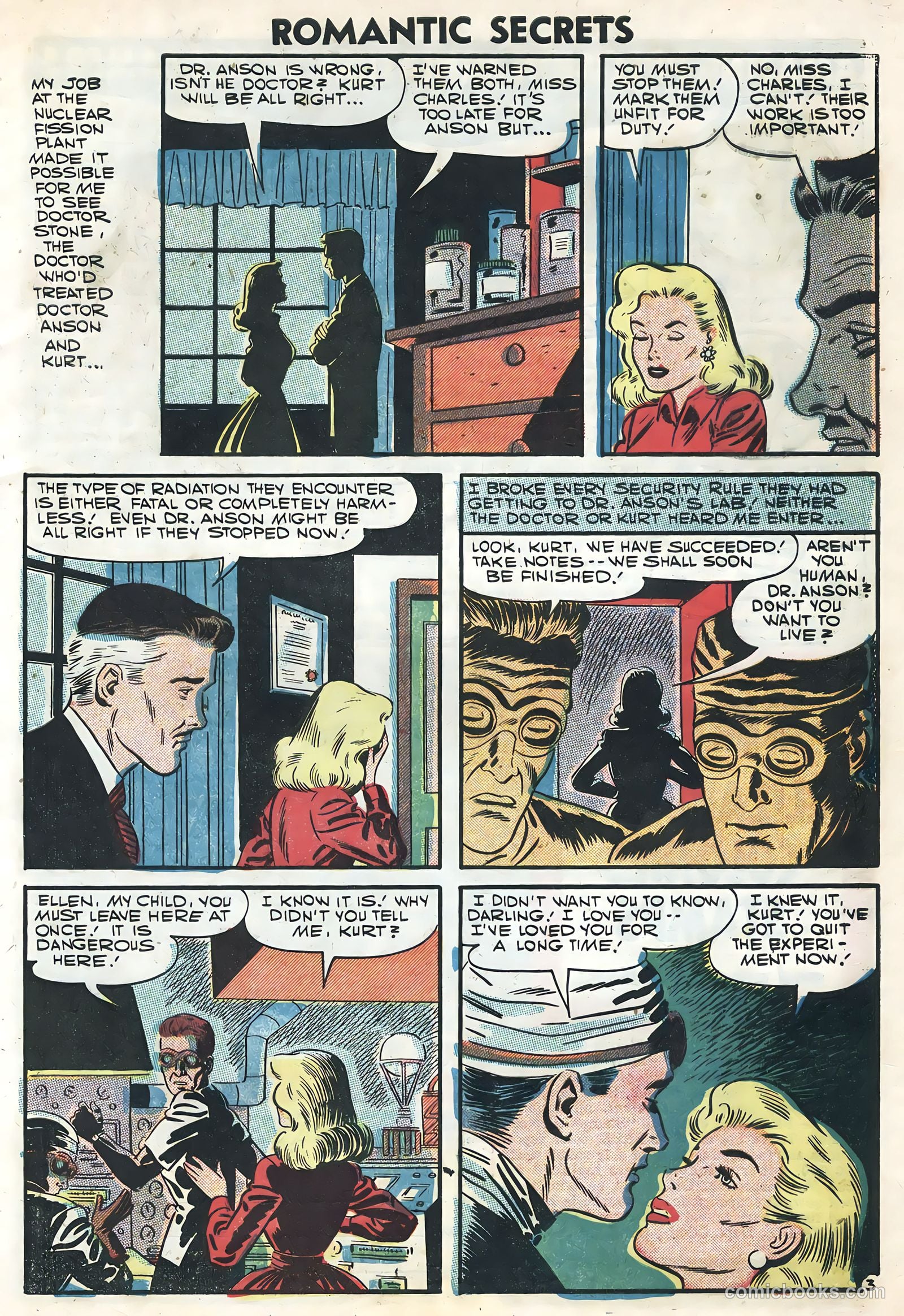 Romantic Secrets #12 (1957) — page 5 of 36