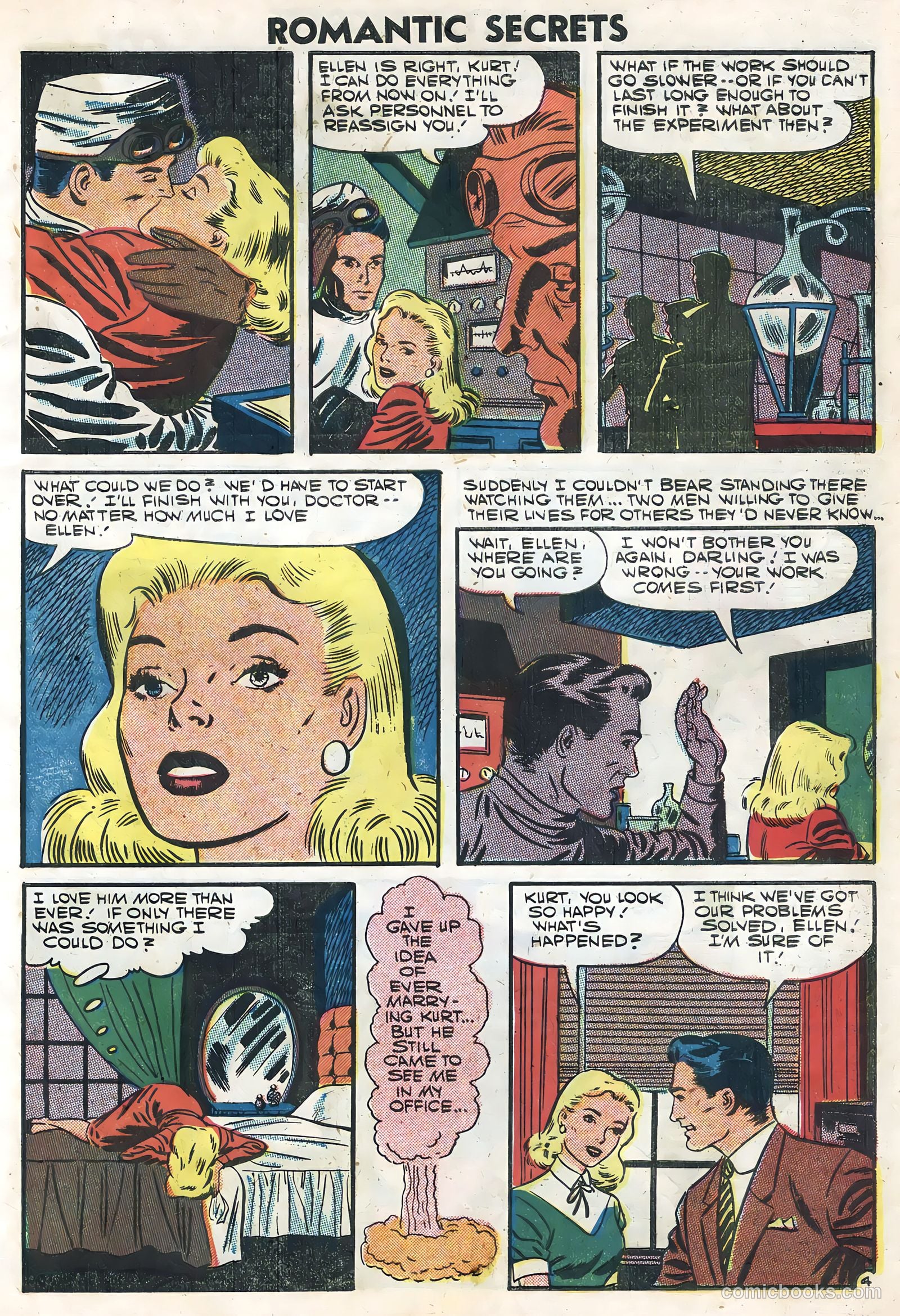 Romantic Secrets #12 (1957) — page 7 of 36