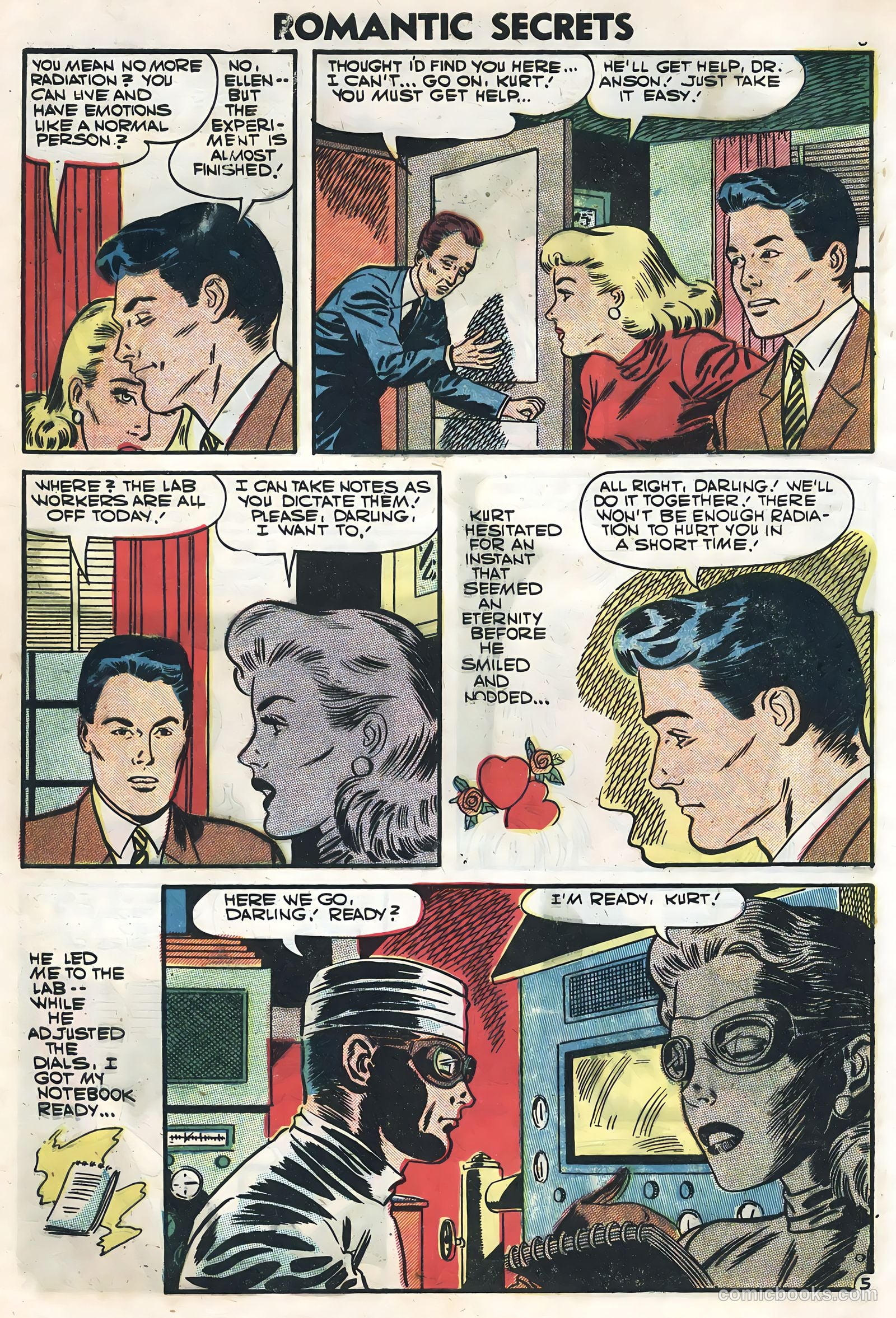 Romantic Secrets #12 (1957) — page 8 of 36