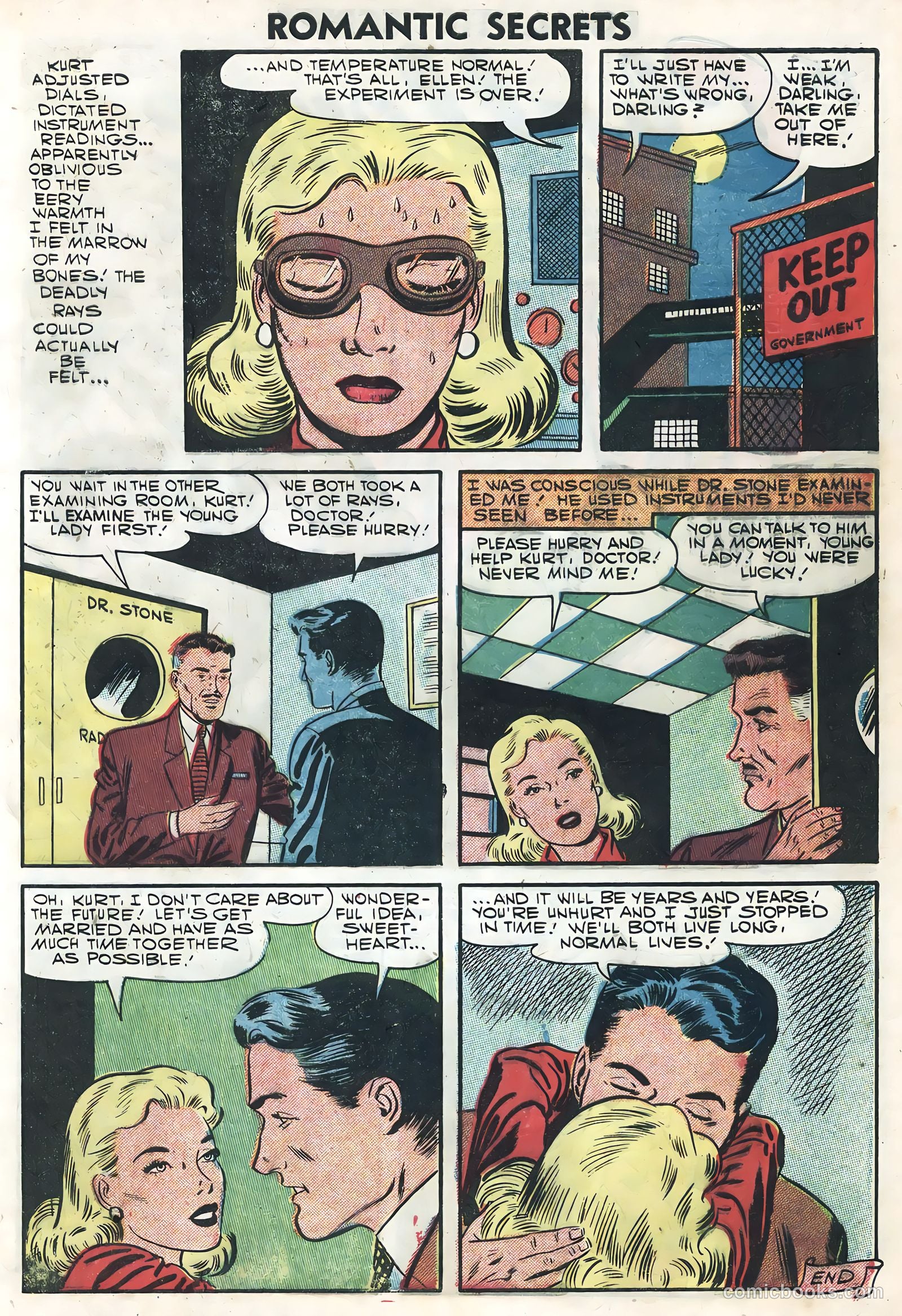 Romantic Secrets #12 (1957) — page 9 of 36