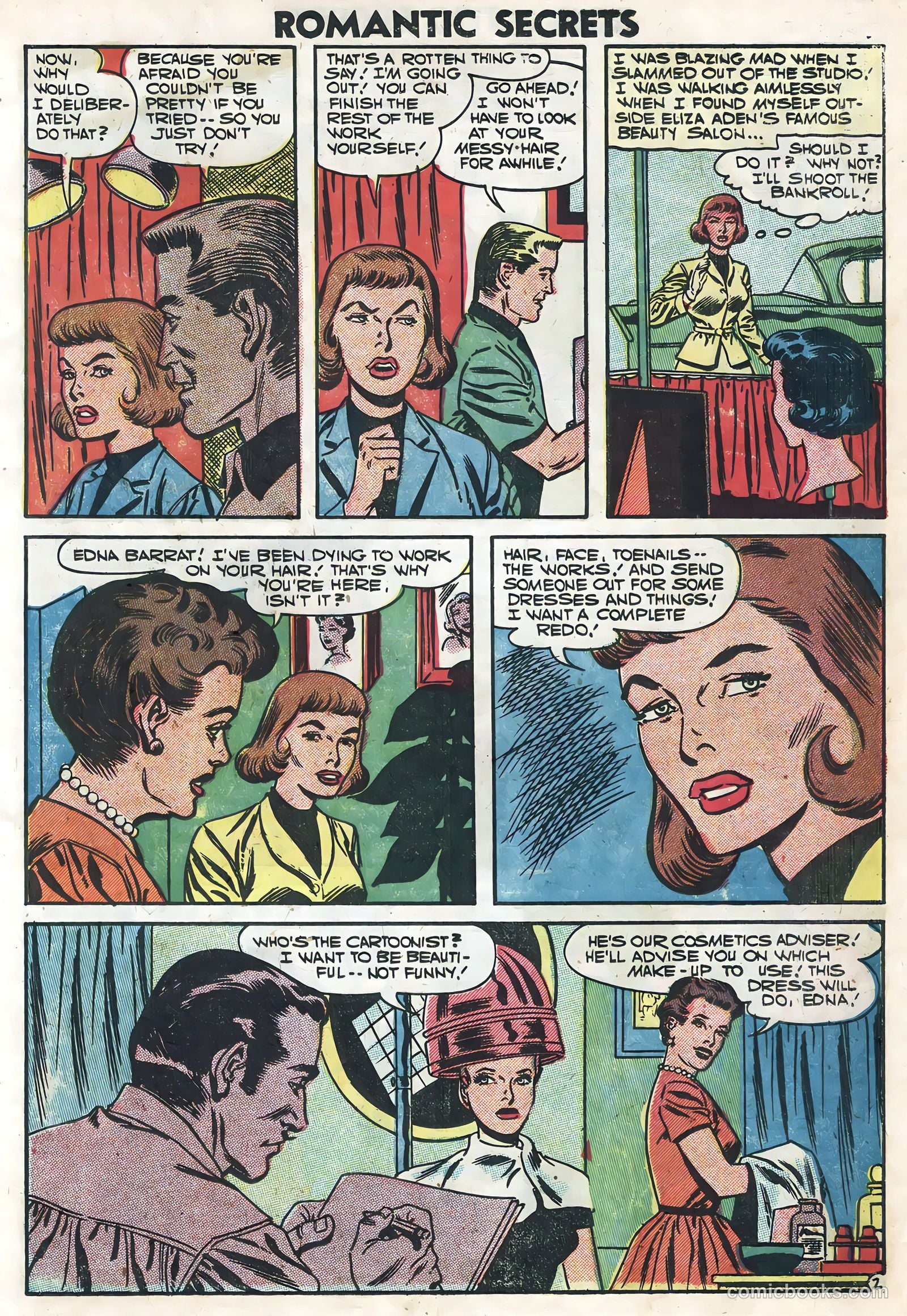 Romantic Secrets #12 (1957) — page 11 of 36