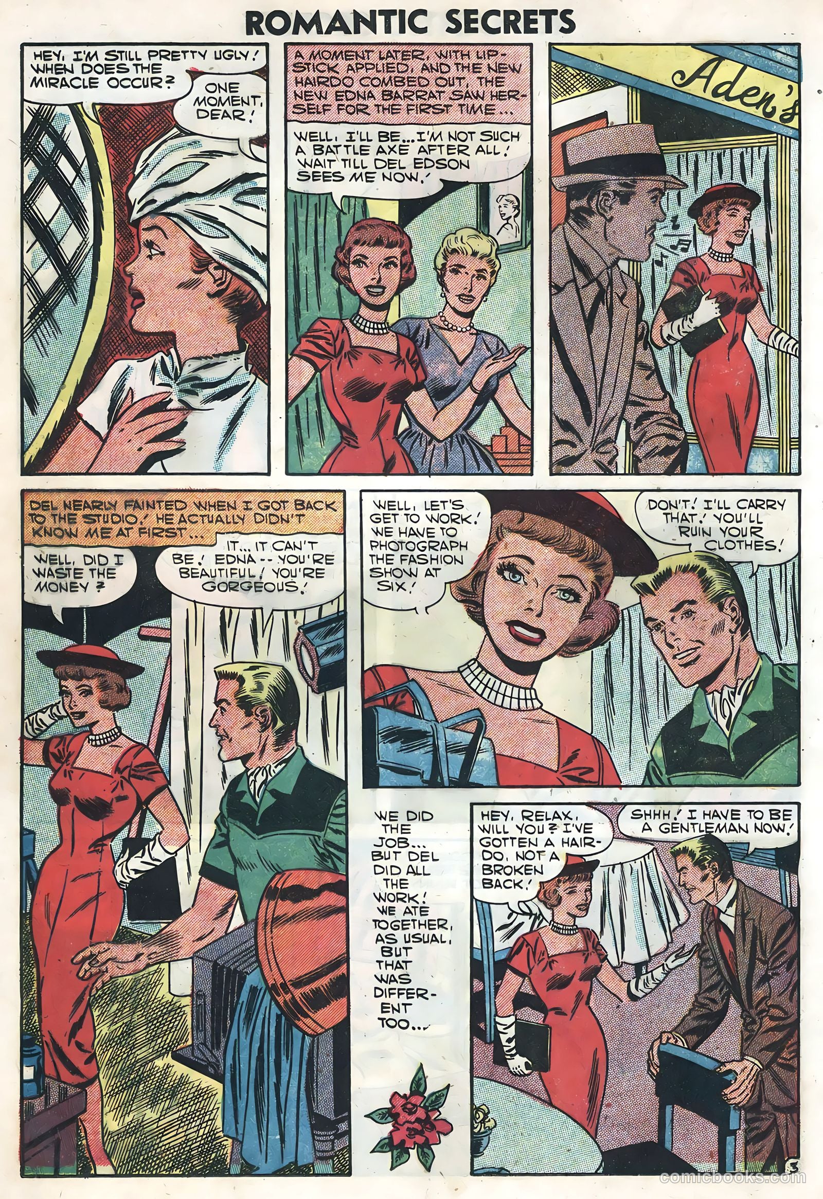 Romantic Secrets #12 (1957) — page 12 of 36