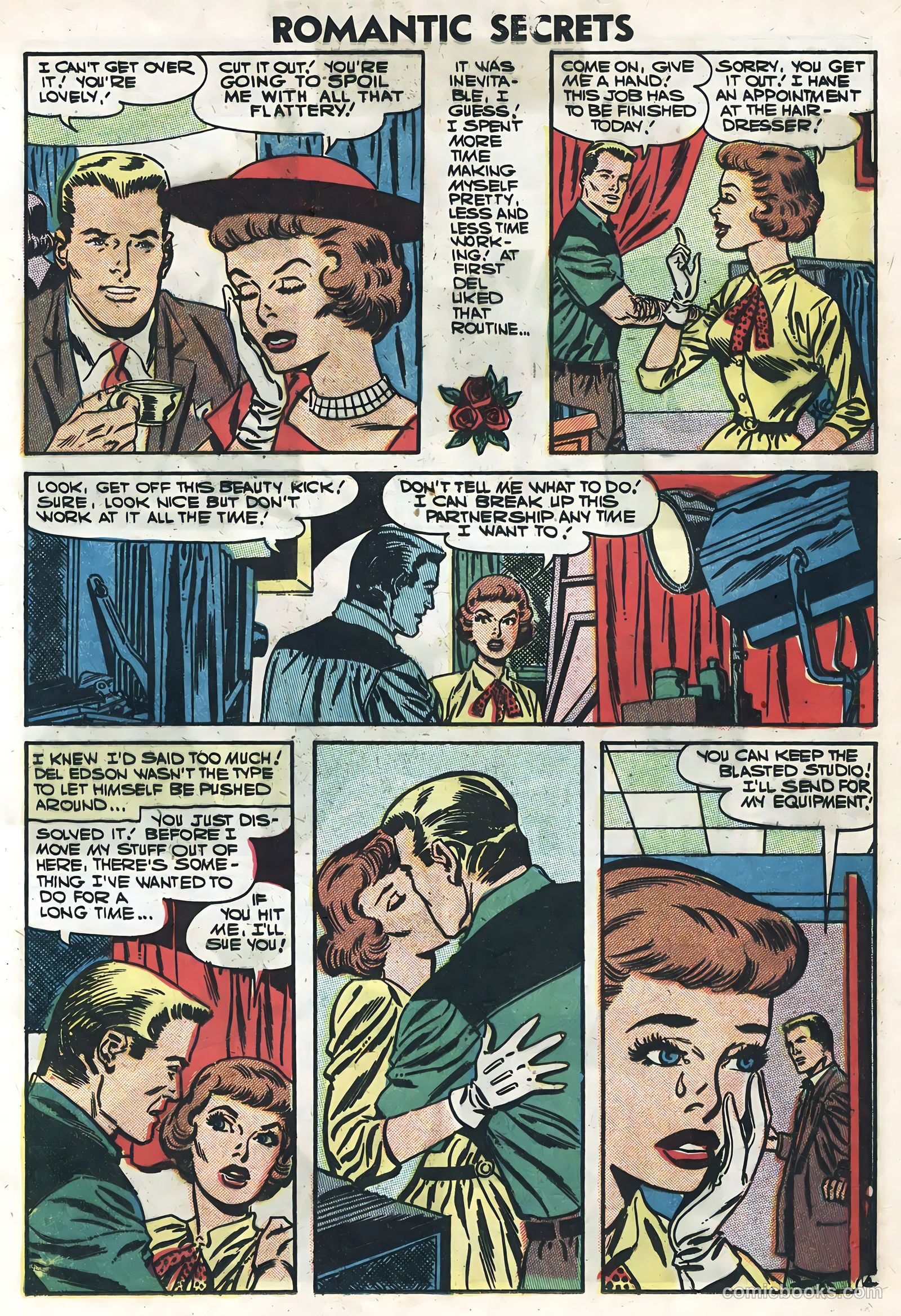 Romantic Secrets #12 (1957) — page 13 of 36