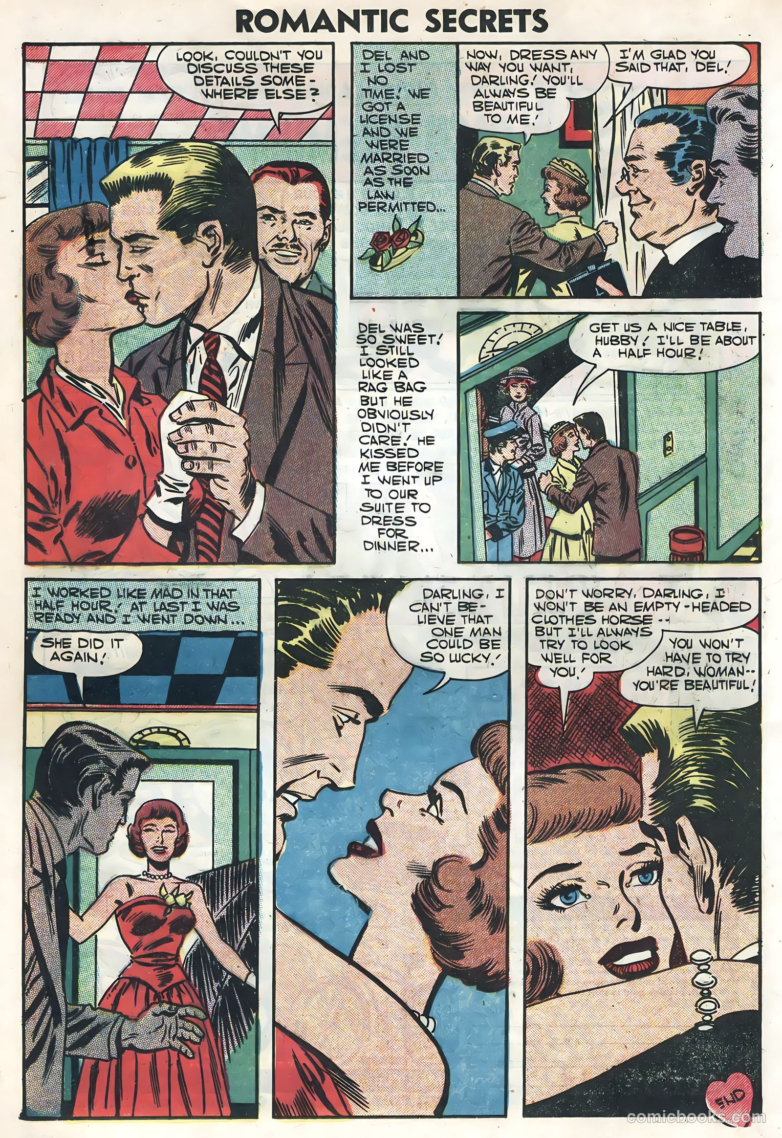 Romantic Secrets #12 (1957) — page 16 of 36