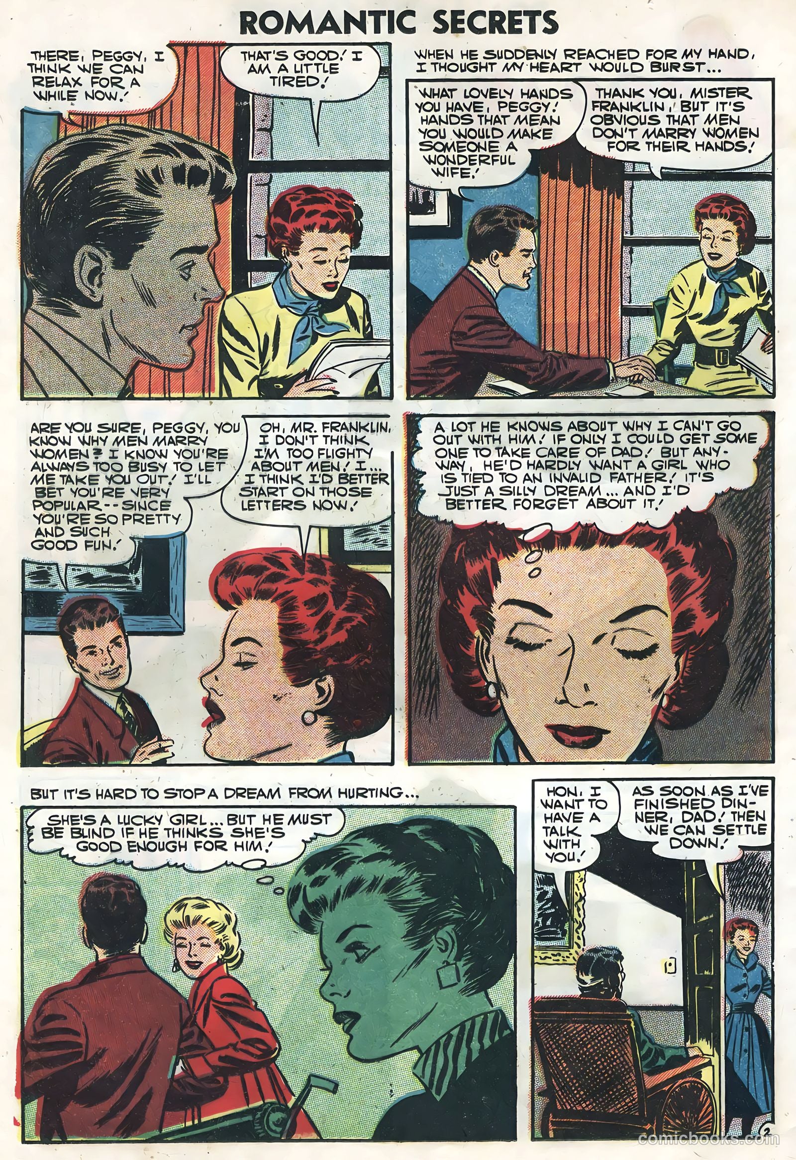 Romantic Secrets #12 (1957) — page 24 of 36