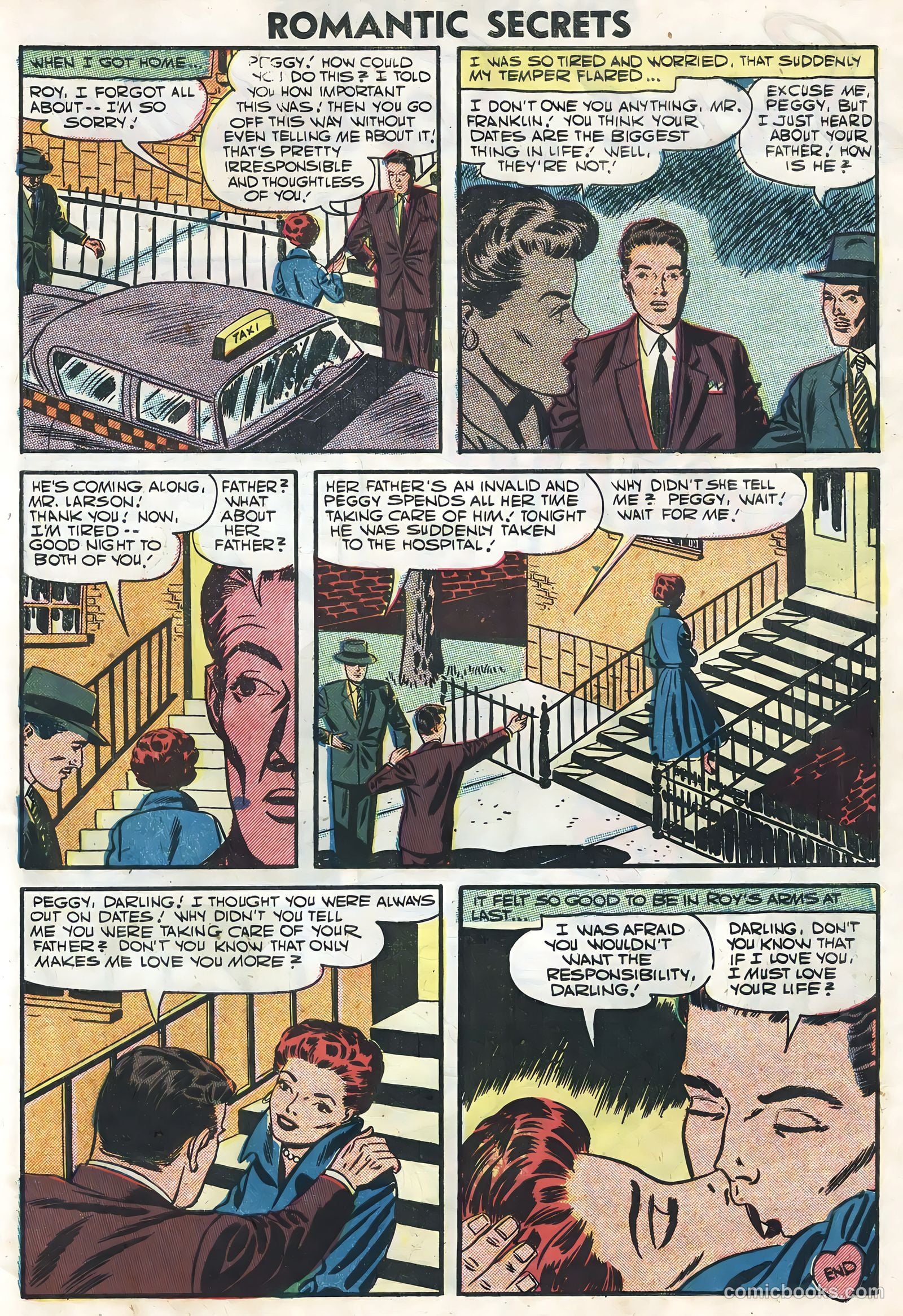 Romantic Secrets #12 (1957) — page 27 of 36
