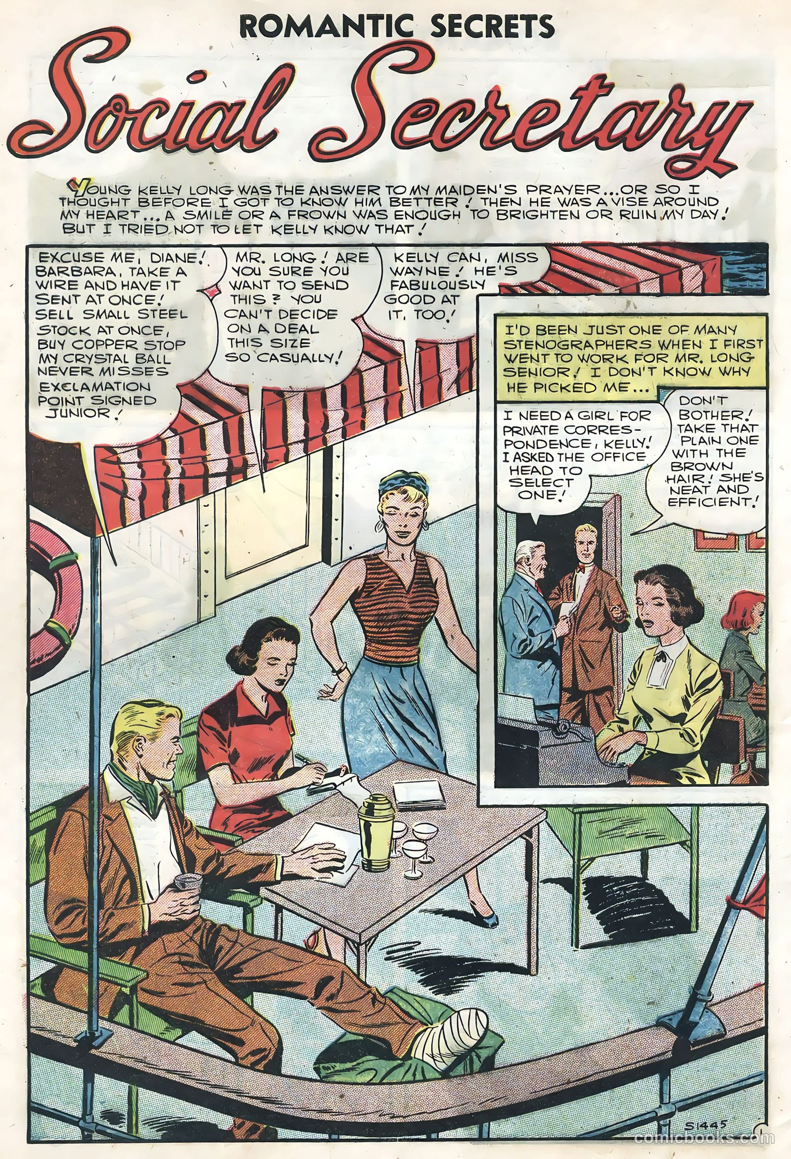 Romantic Secrets #12 (1957) — page 28 of 36