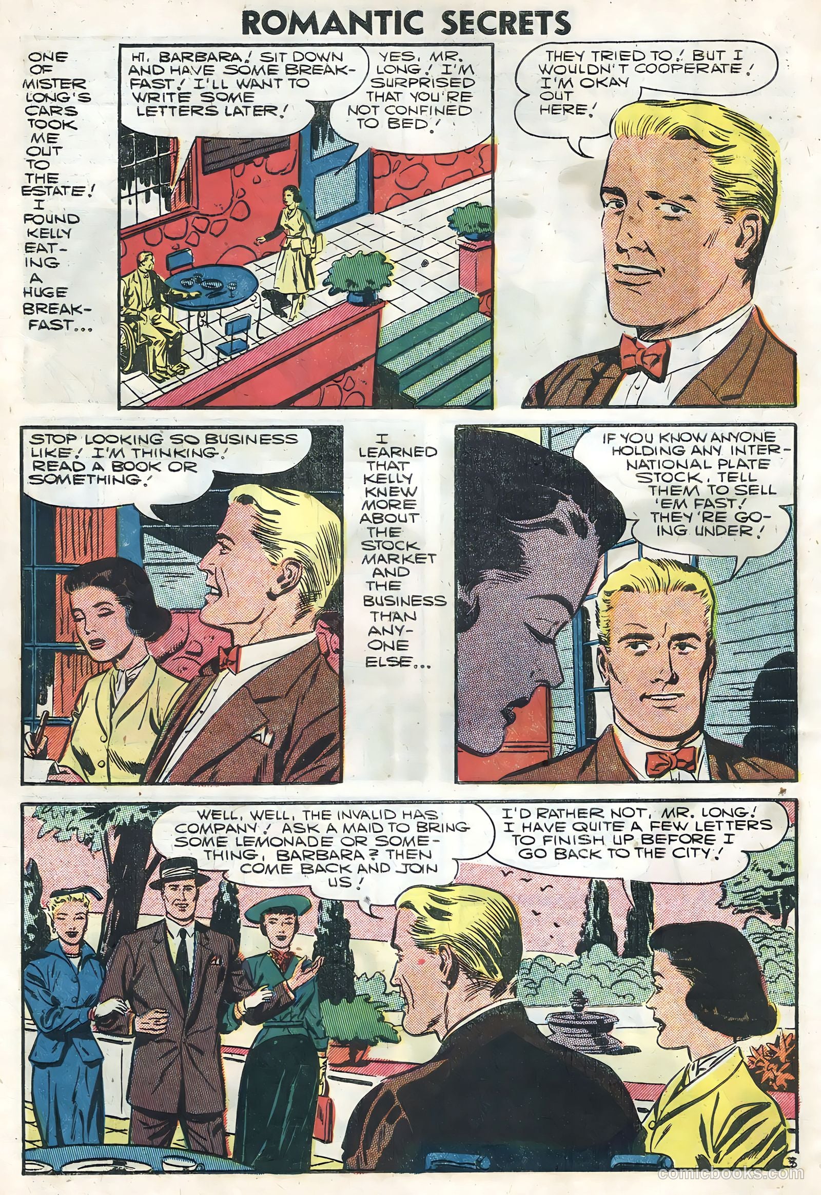 Romantic Secrets #12 (1957) — page 30 of 36
