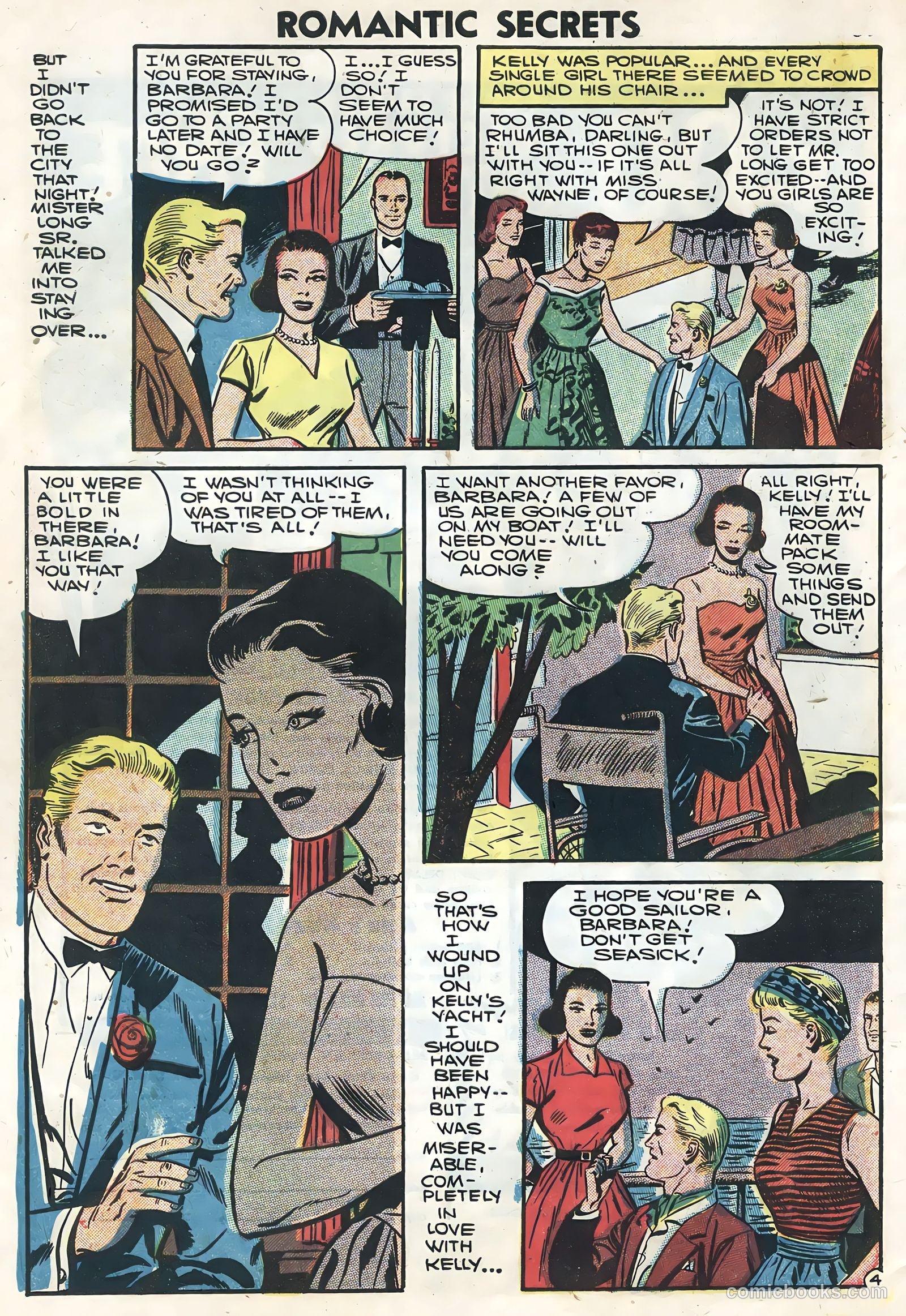 Romantic Secrets #12 (1957) — page 32 of 36