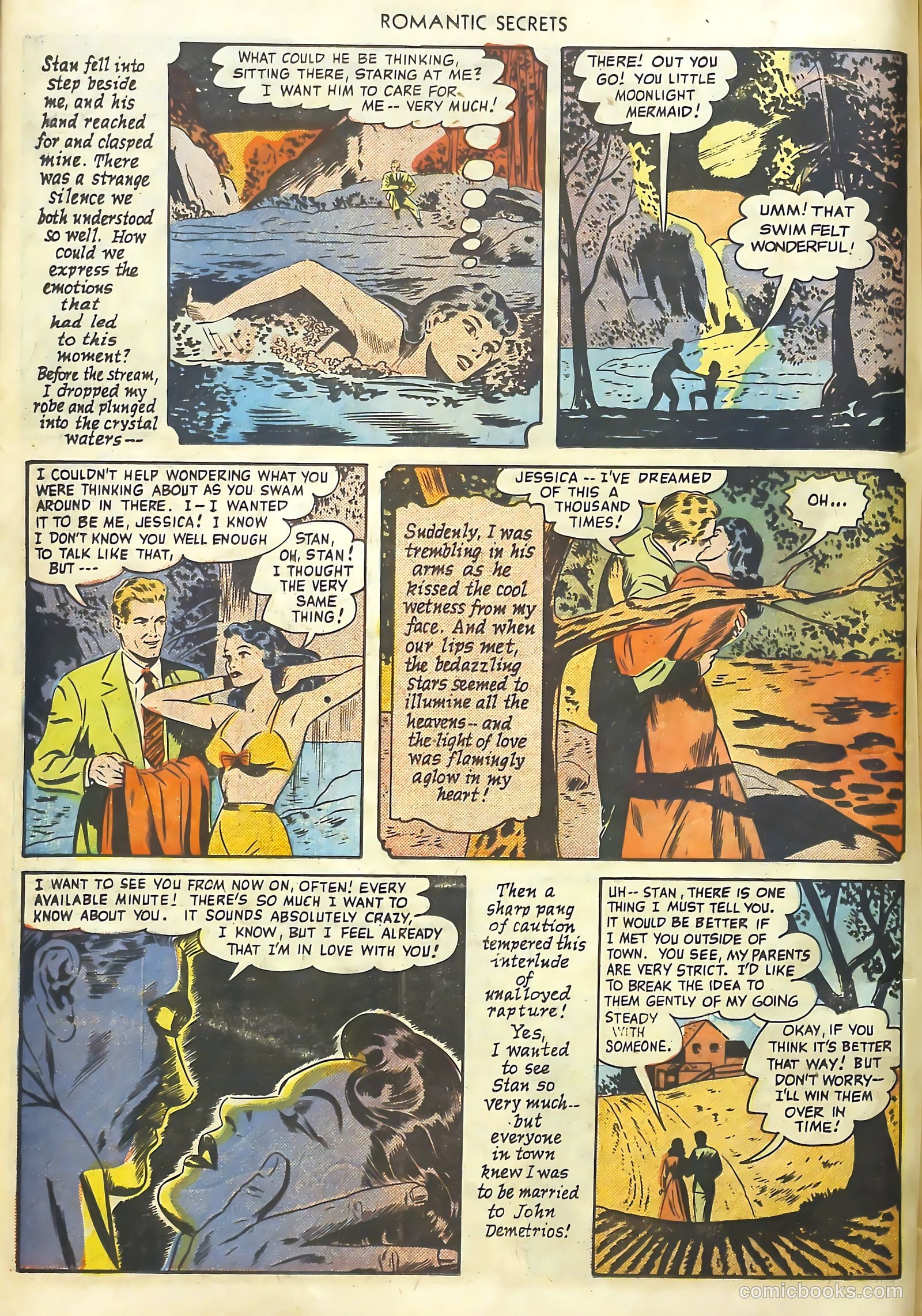 Romantic Secrets #13 (1950) — page 9 of 37
