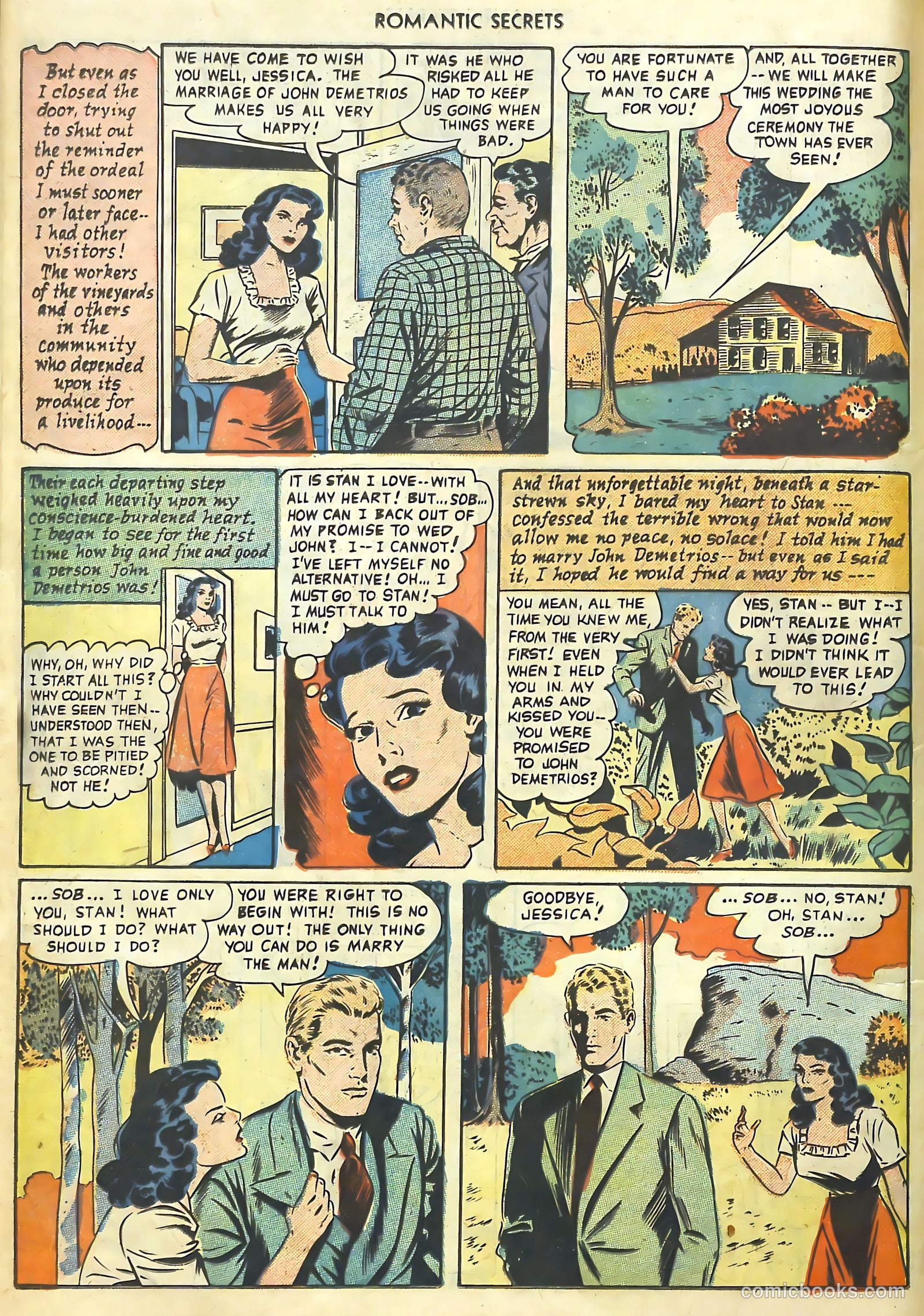 Romantic Secrets #13 (1950) — page 11 of 37