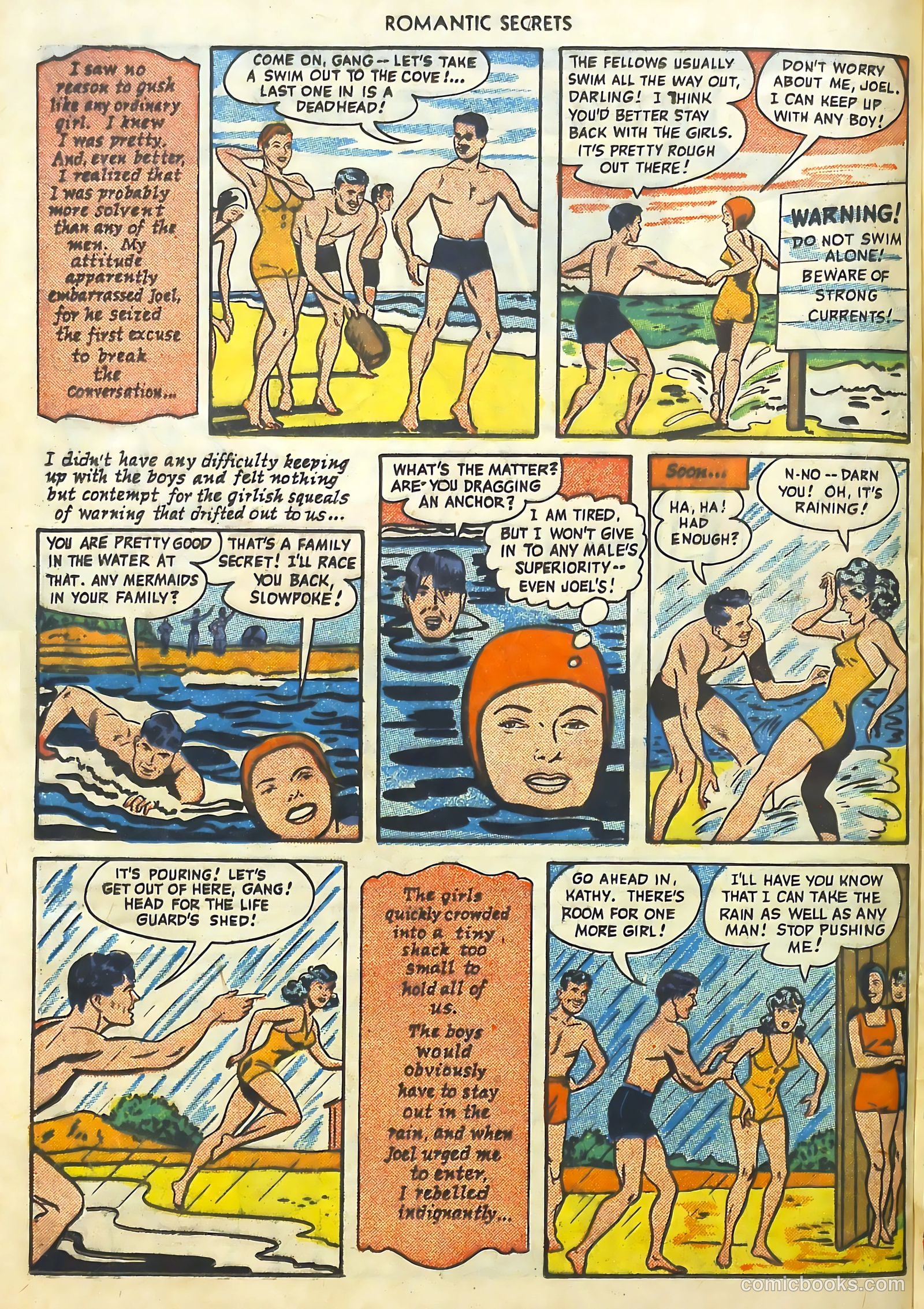 Romantic Secrets #13 (1950) — page 29 of 37