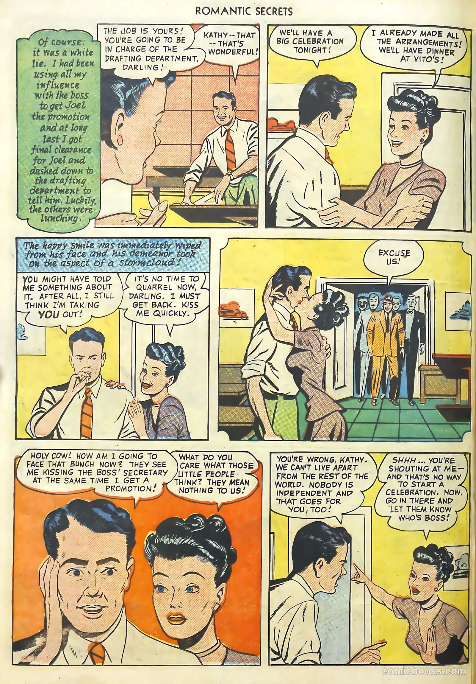 Romantic Secrets #13 (1950) — page 33 of 37