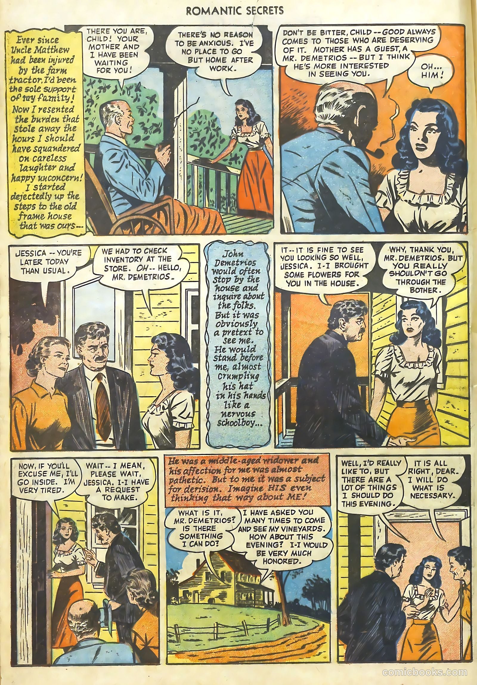 Romantic Secrets #13 (1957) — page 5 of 37