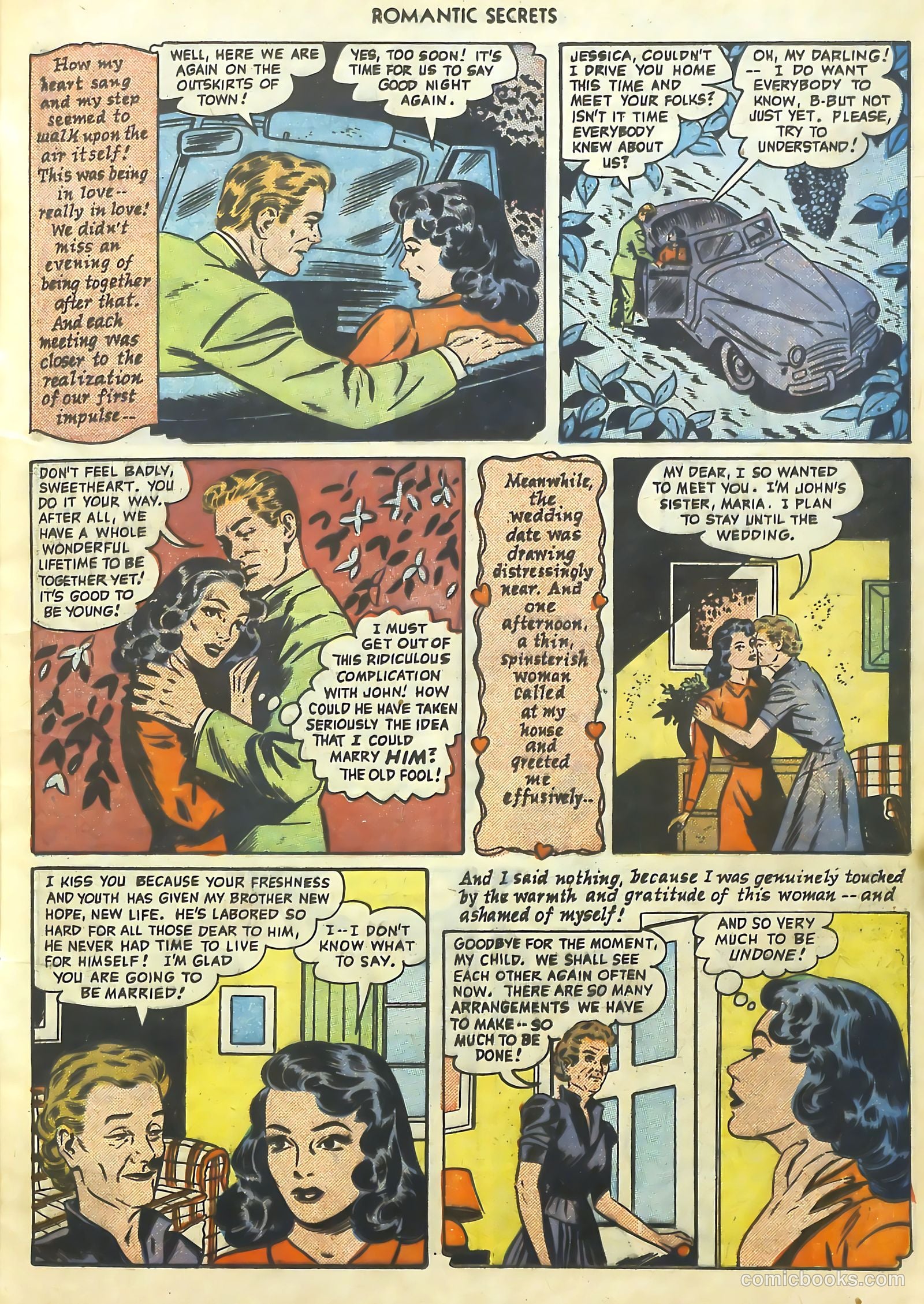 Romantic Secrets #13 (1957) — page 10 of 37