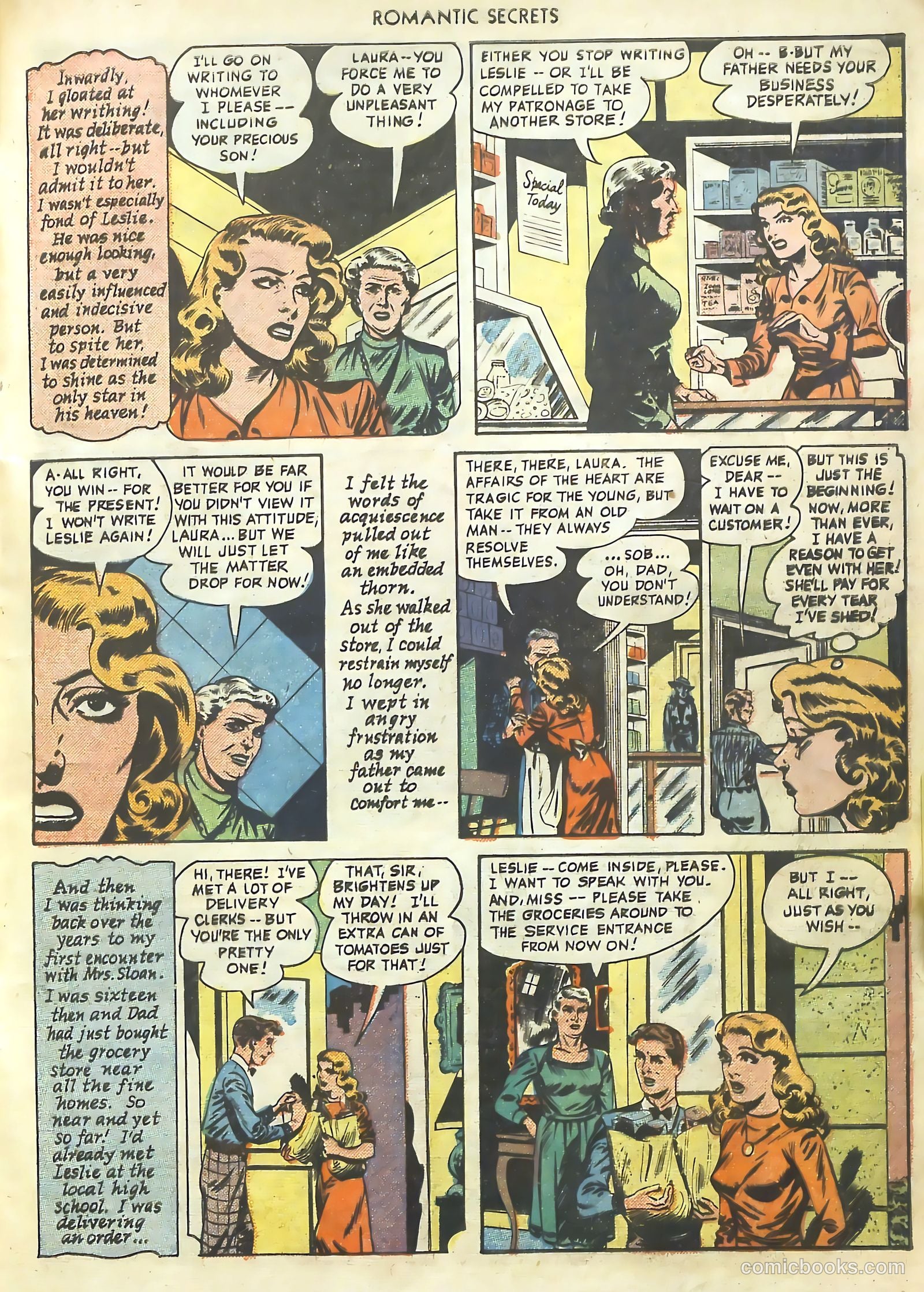 Romantic Secrets #13 (1957) — page 16 of 37