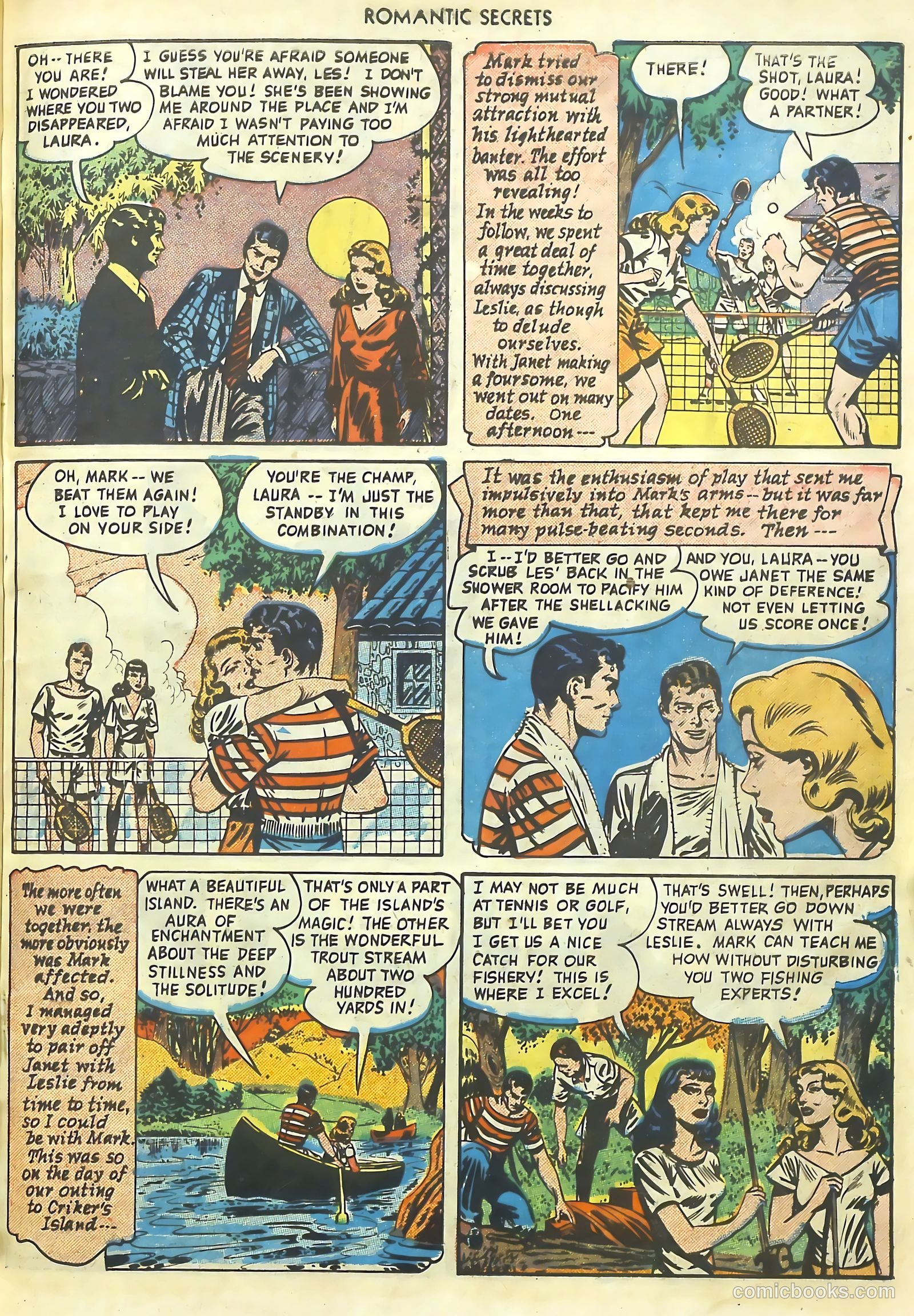 Romantic Secrets #13 (1957) — page 22 of 37