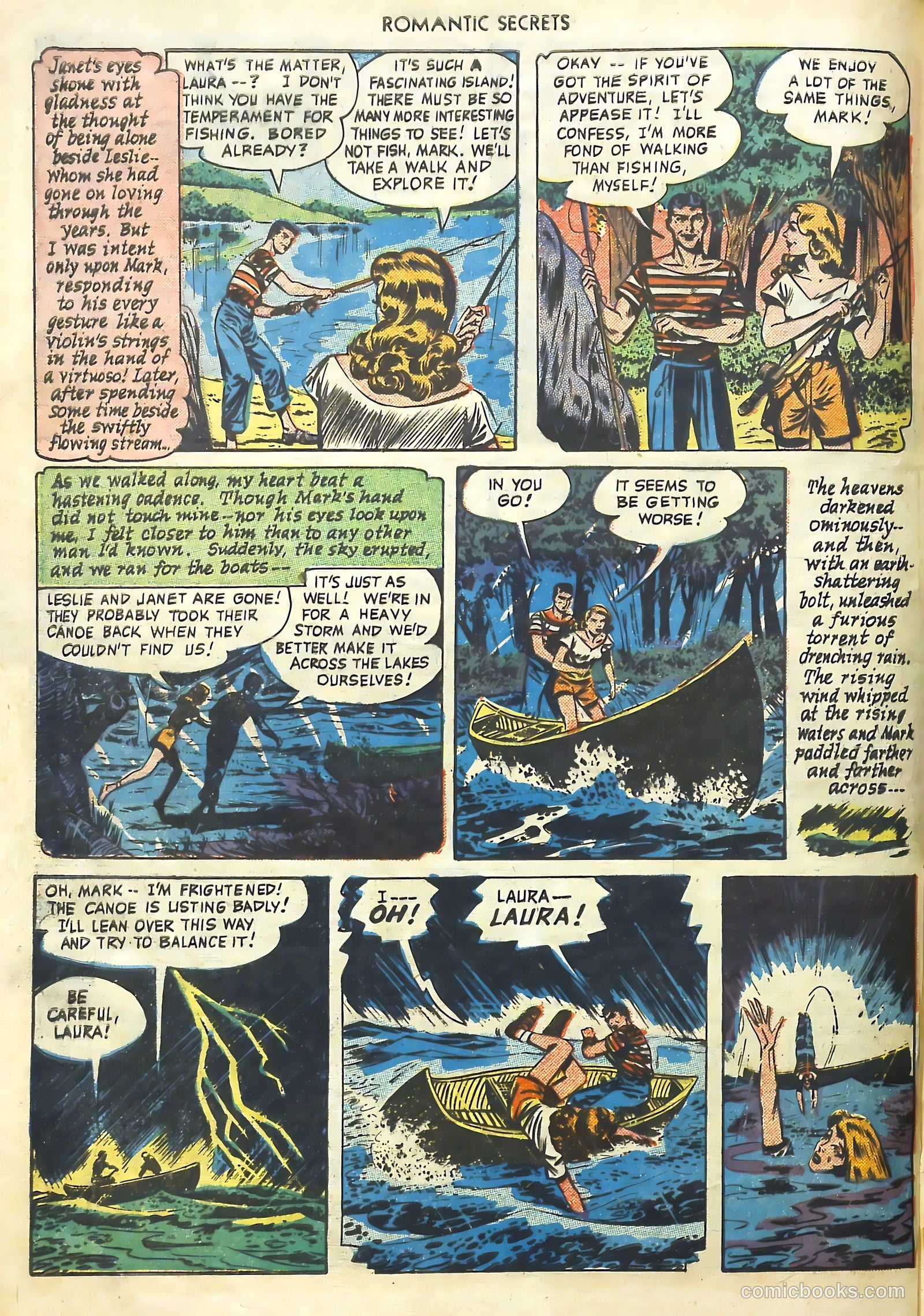 Romantic Secrets #13 (1957) — page 23 of 37