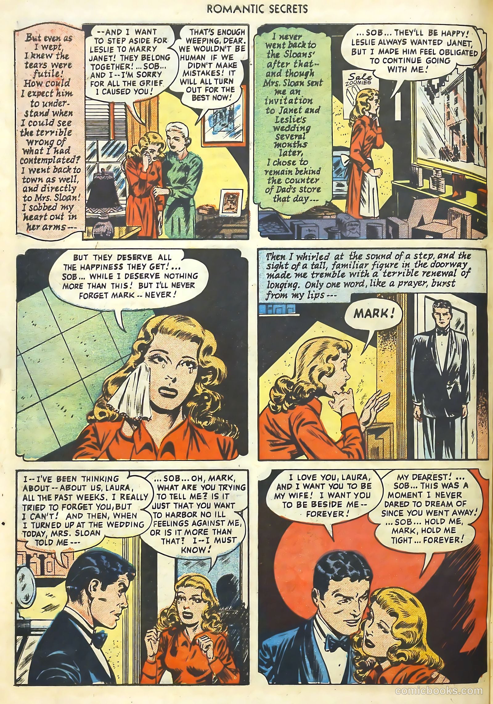 Romantic Secrets #13 (1957) — page 25 of 37