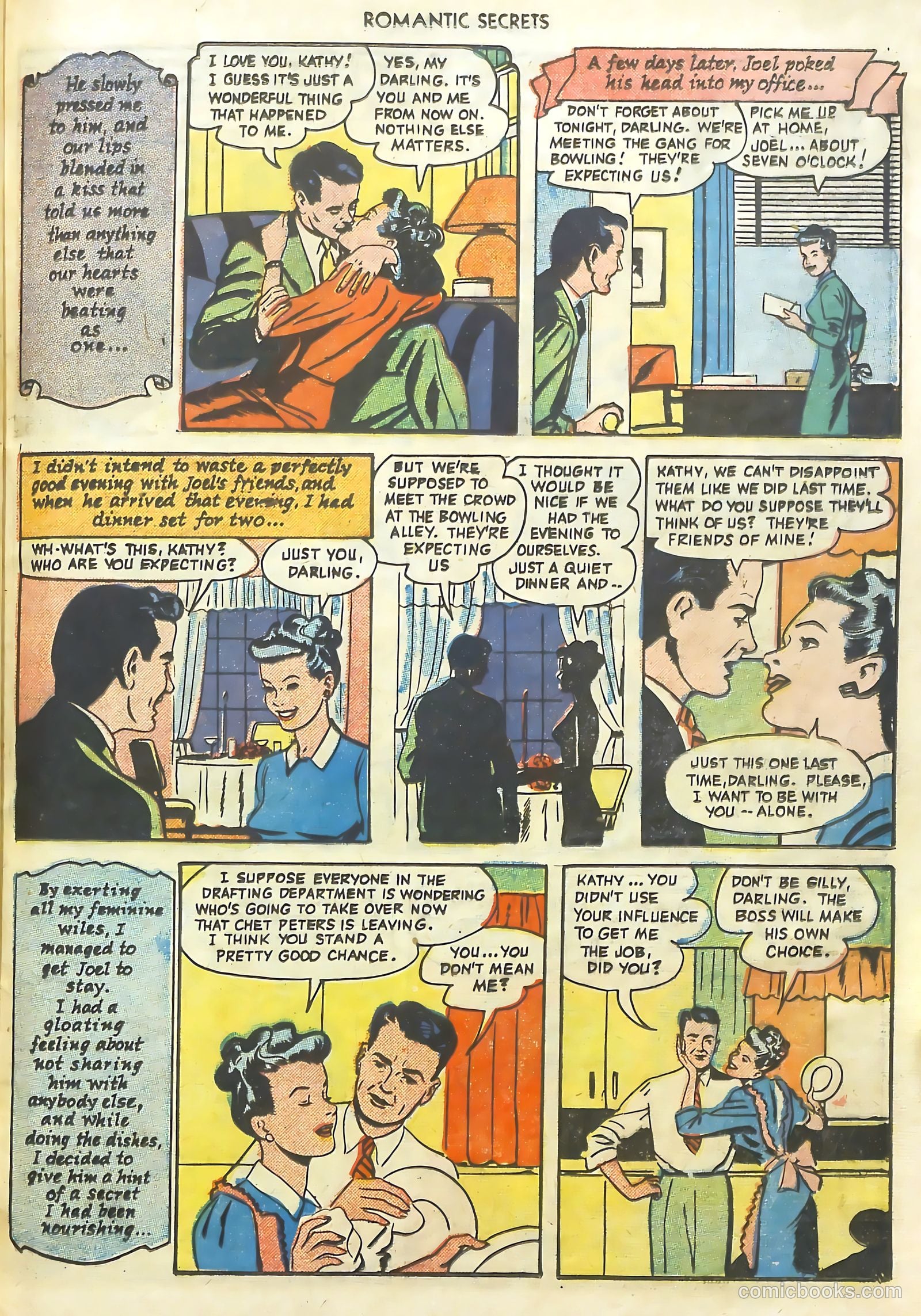 Romantic Secrets #13 (1957) — page 32 of 37