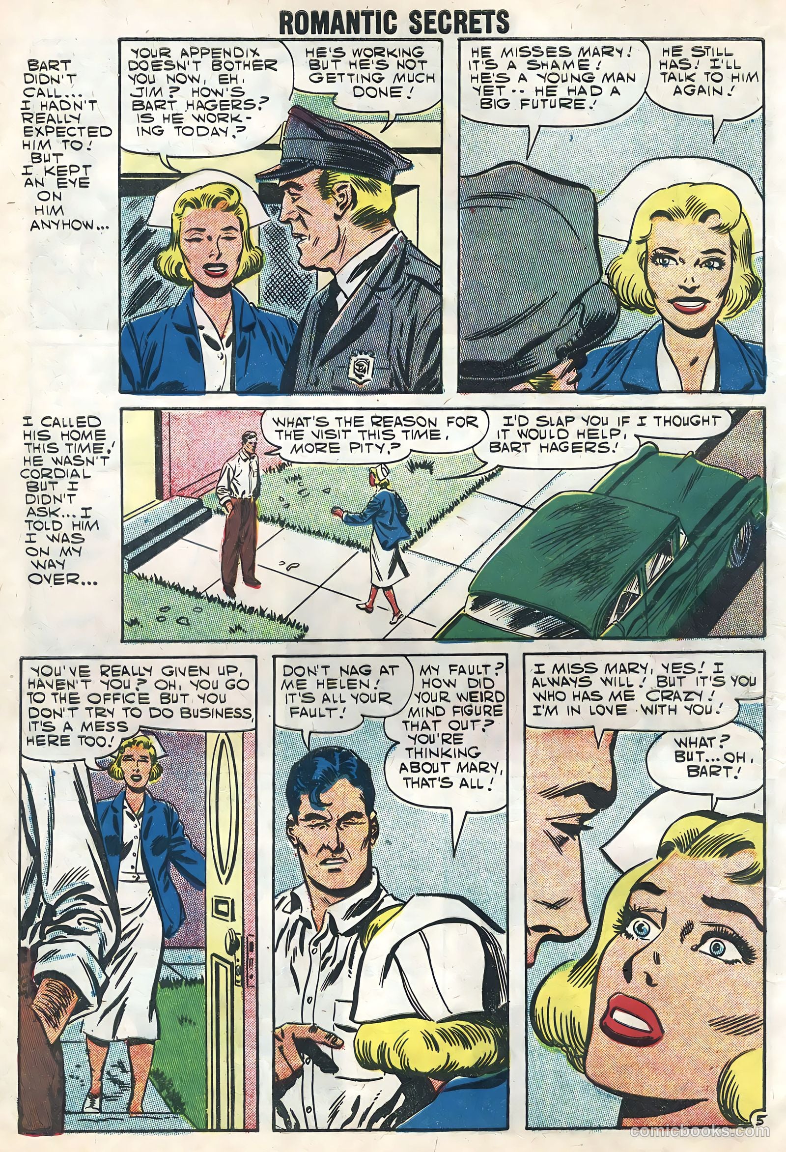 Romantic Secrets #14 (1958) — page 8 of 36