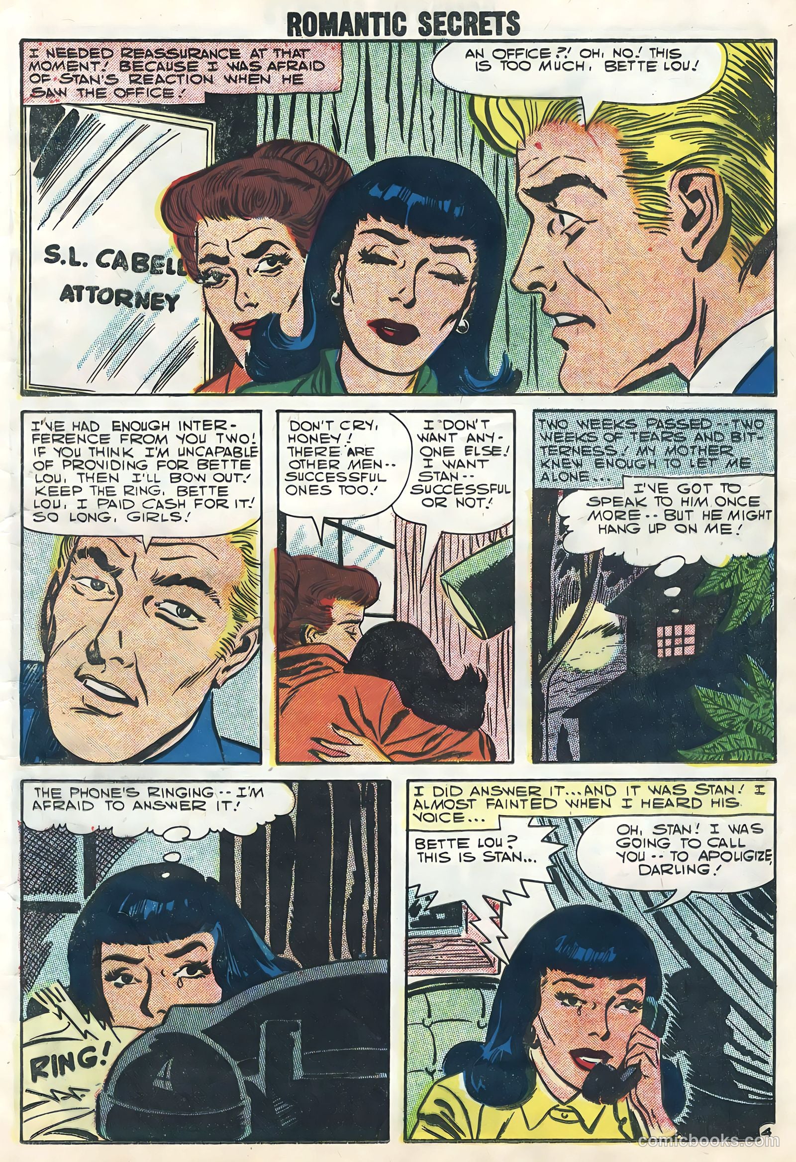 Romantic Secrets #14 (1958) — page 13 of 36