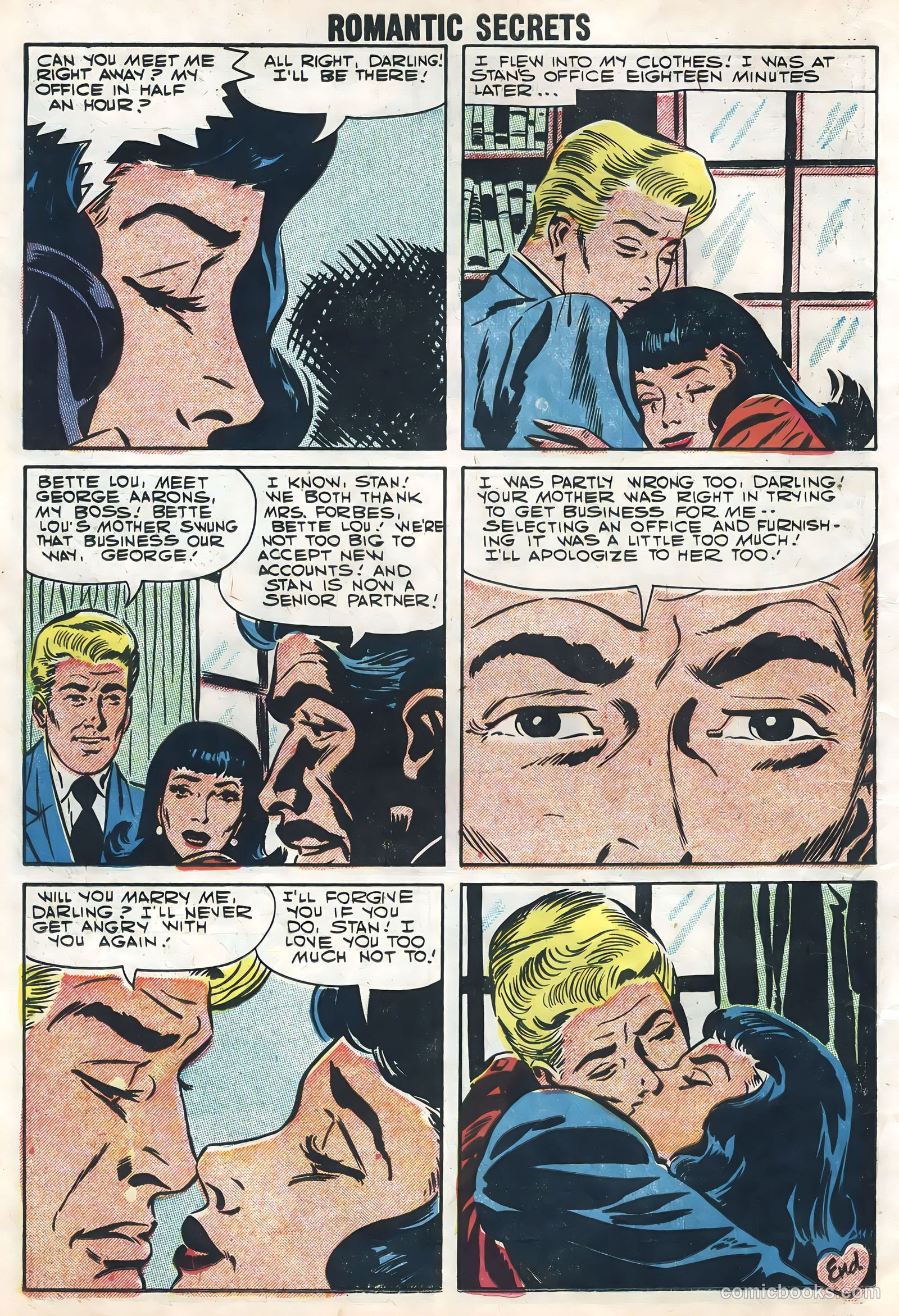 Romantic Secrets #14 (1958) — page 14 of 36
