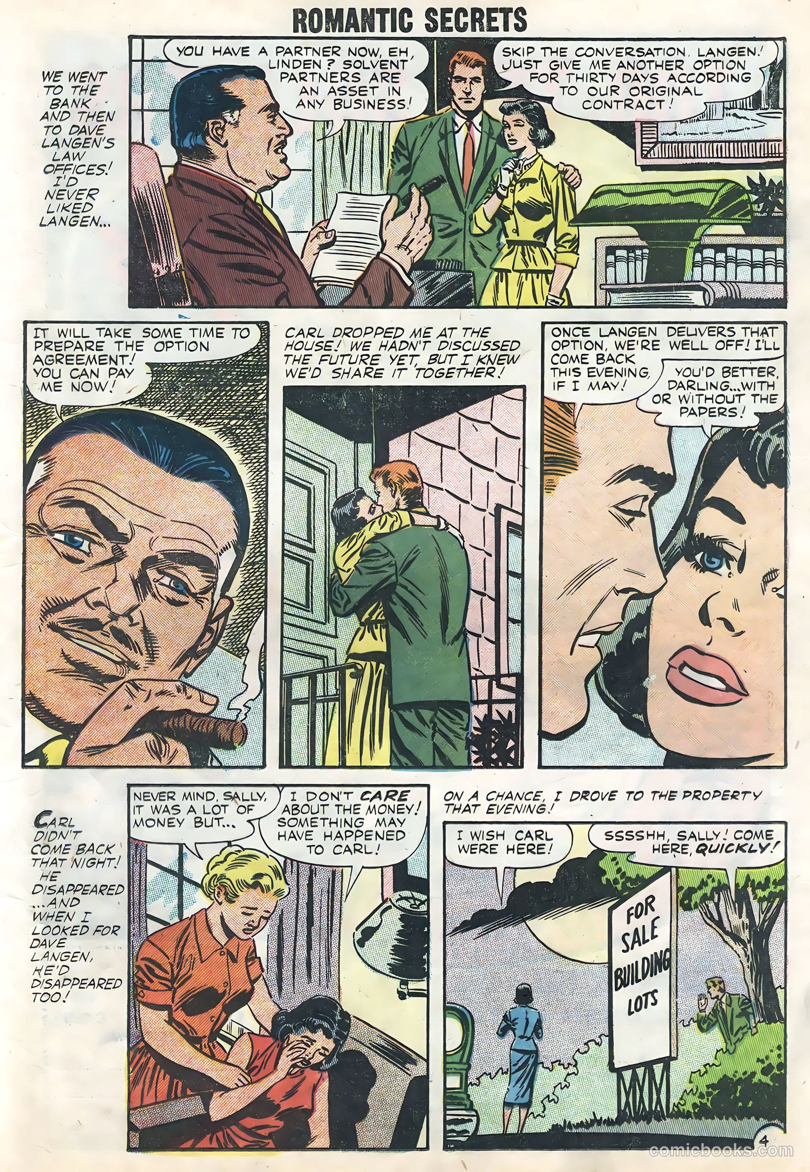 Romantic Secrets #14 (1958) — page 21 of 36