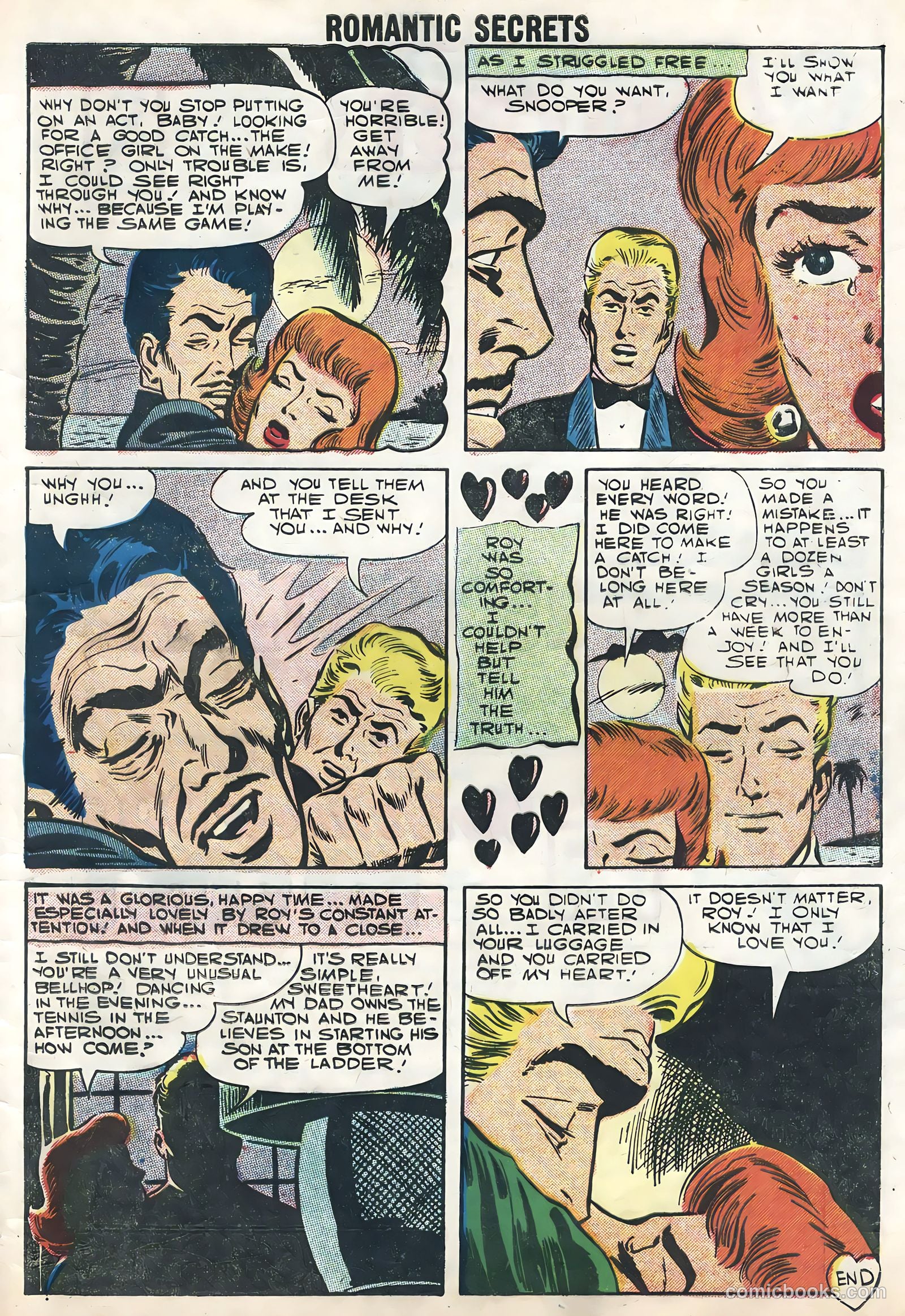 Romantic Secrets #14 (1958) — page 33 of 36