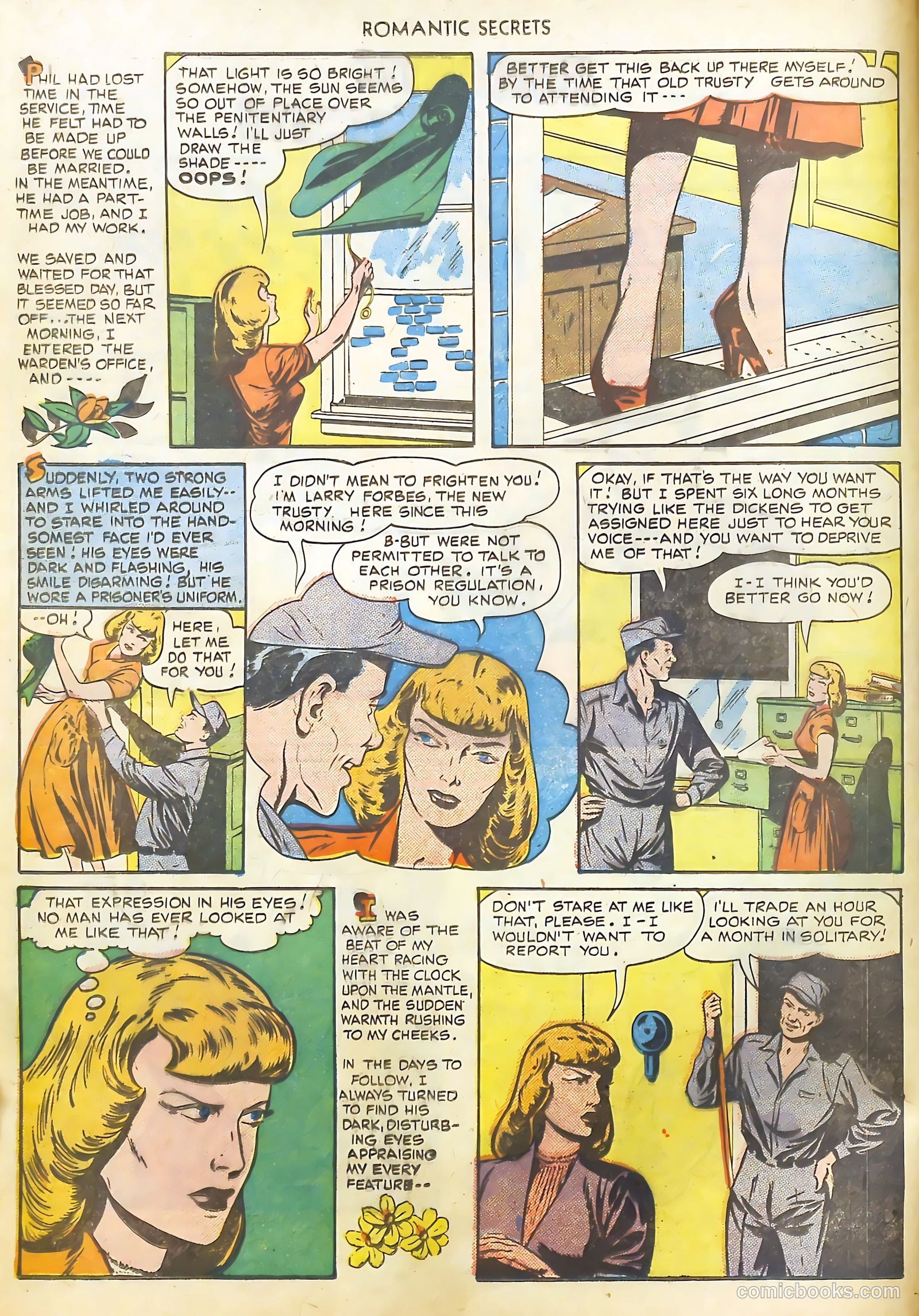 Romantic Secrets #14 (1951) — page 4 of 36