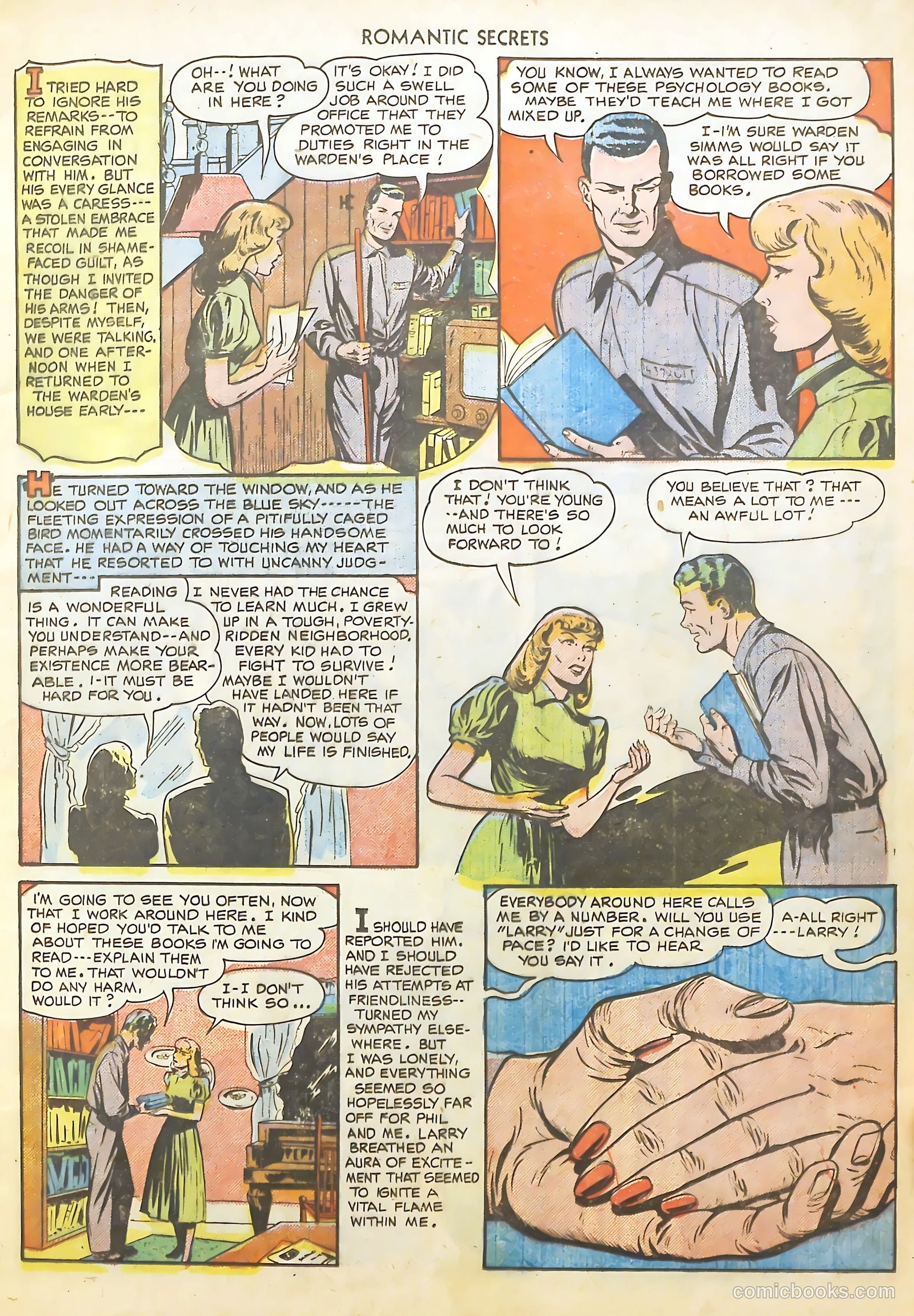 Romantic Secrets #14 (1951) — page 5 of 36