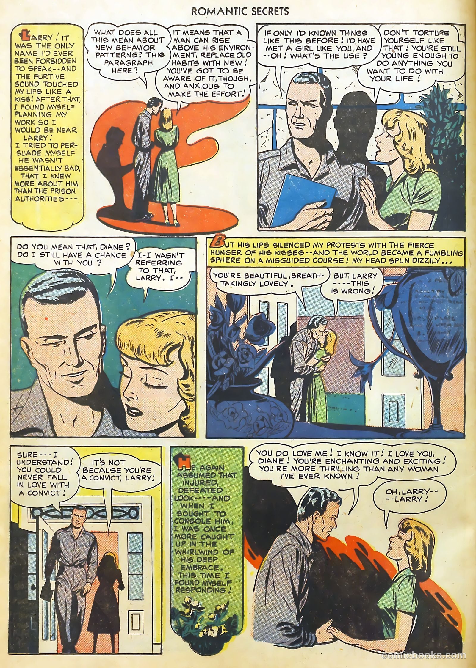 Romantic Secrets #14 (1951) — page 6 of 36