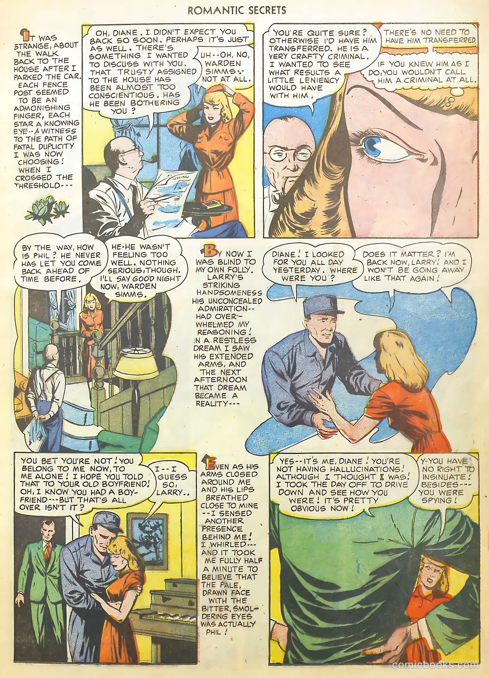 Romantic Secrets #14 (1951) — page 9 of 36