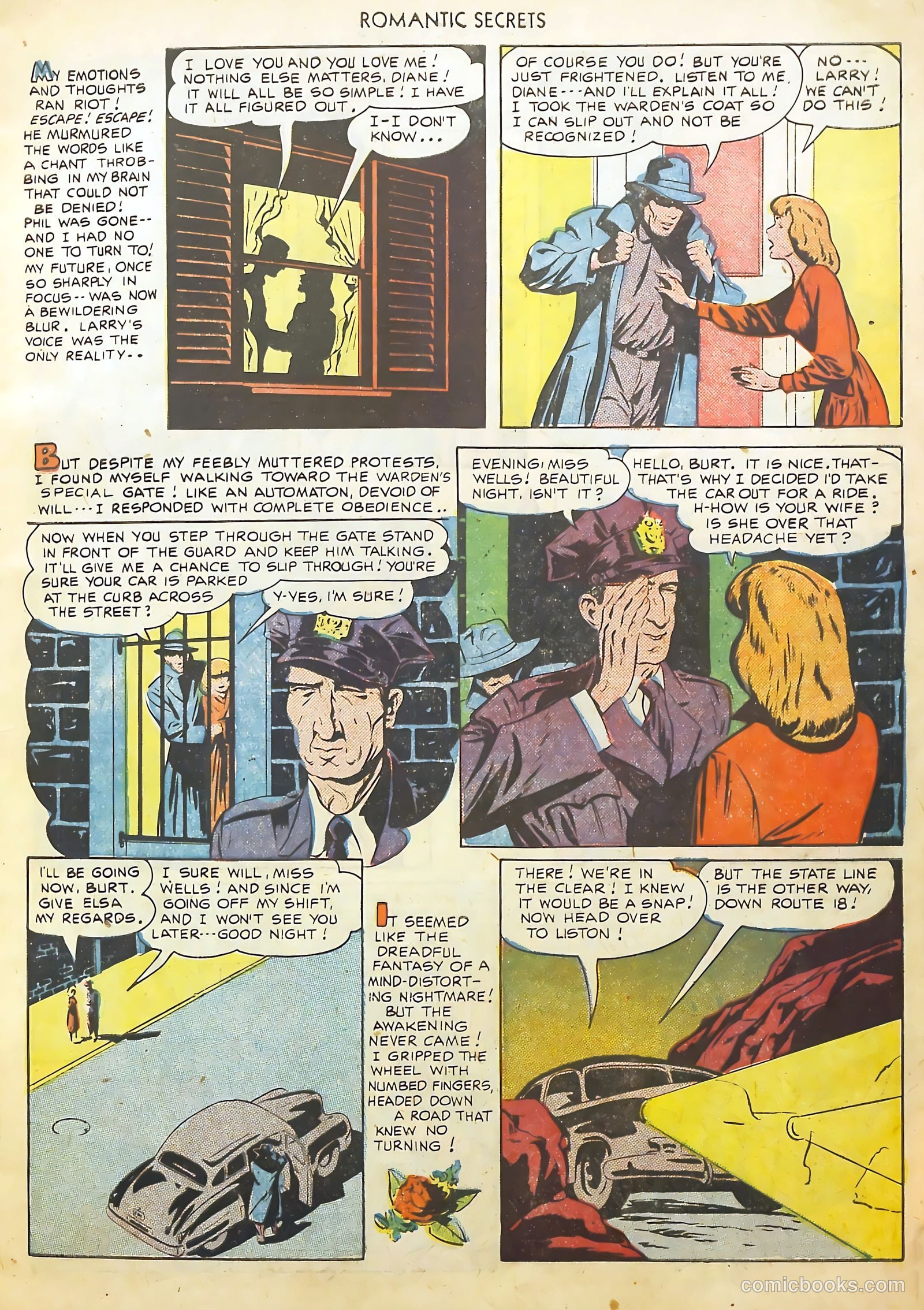 Romantic Secrets #14 (1951) — page 11 of 36