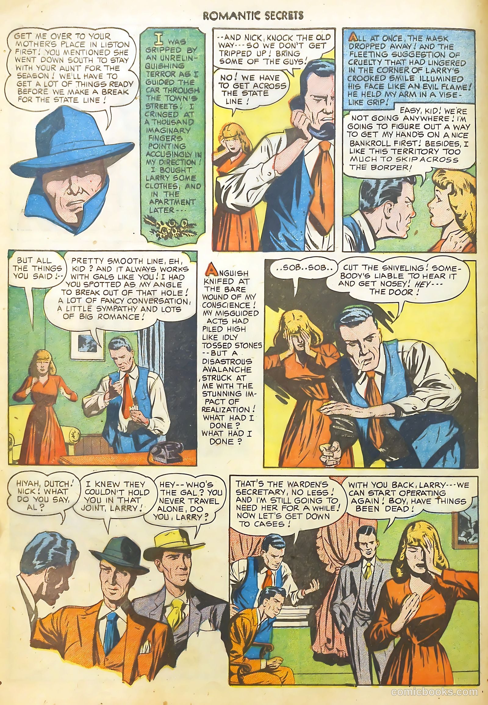 Romantic Secrets #14 (1951) — page 12 of 36